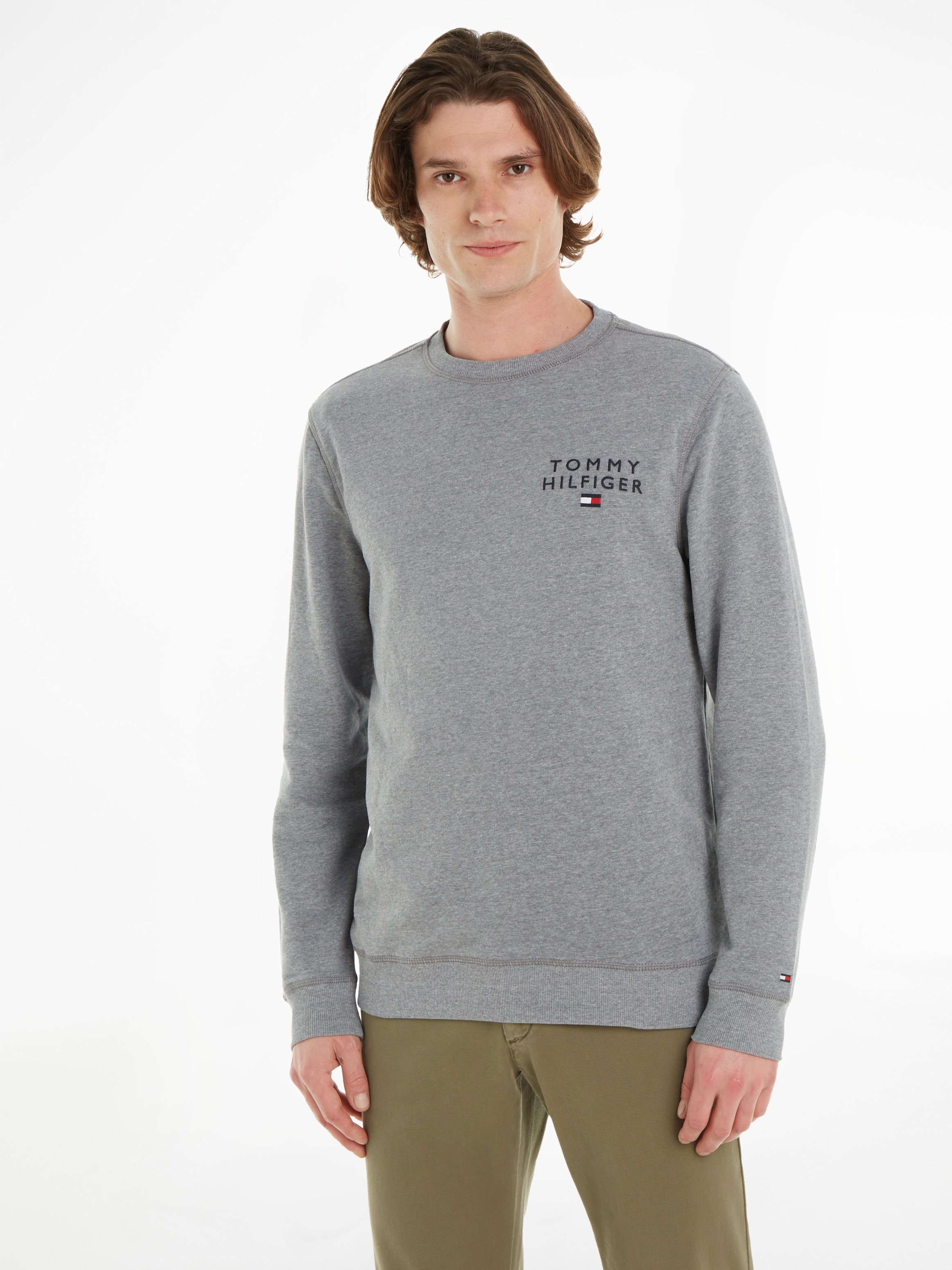 Tommy Hilfiger Underwear Sweatshirt »TRACK TOP HWK«, mit Tommy Hilfiger Markenlabel