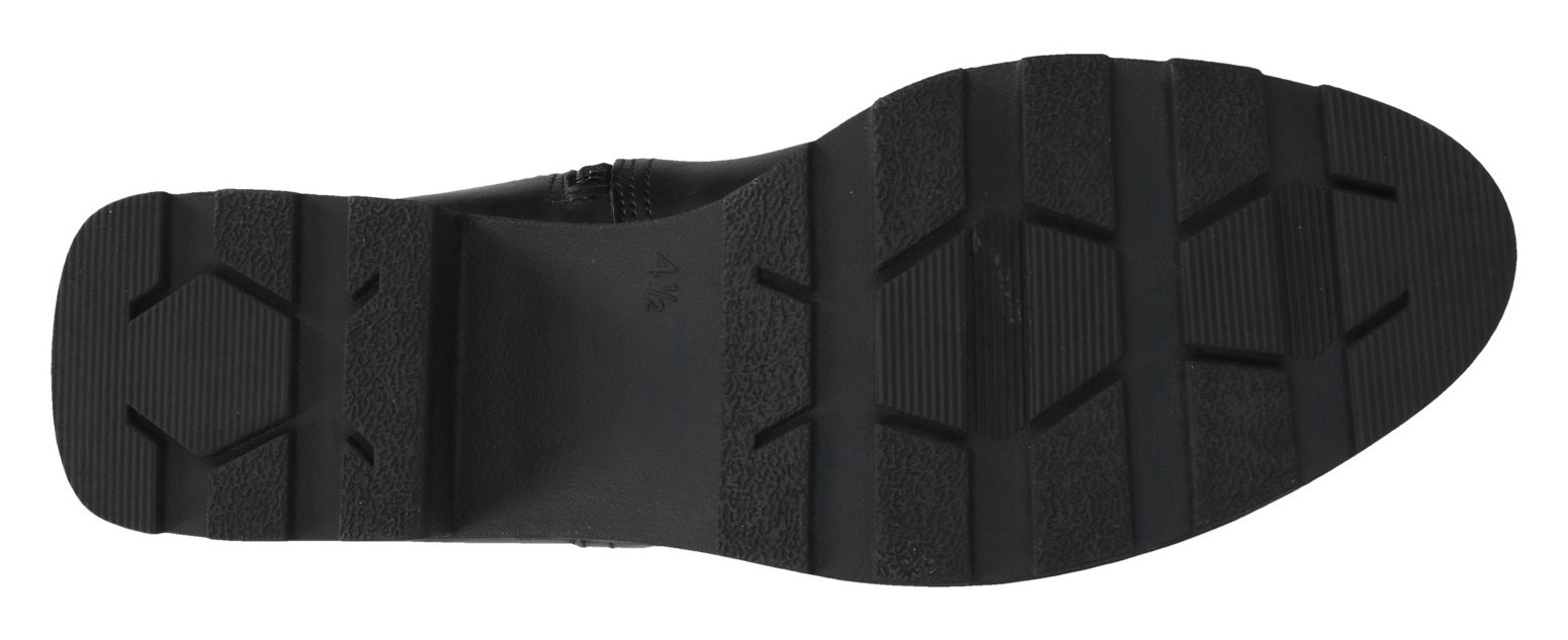 Caprice Stiefel, Blockabsatz, Langschaftstiefel, Businessstiefel mit Reißverschluss
