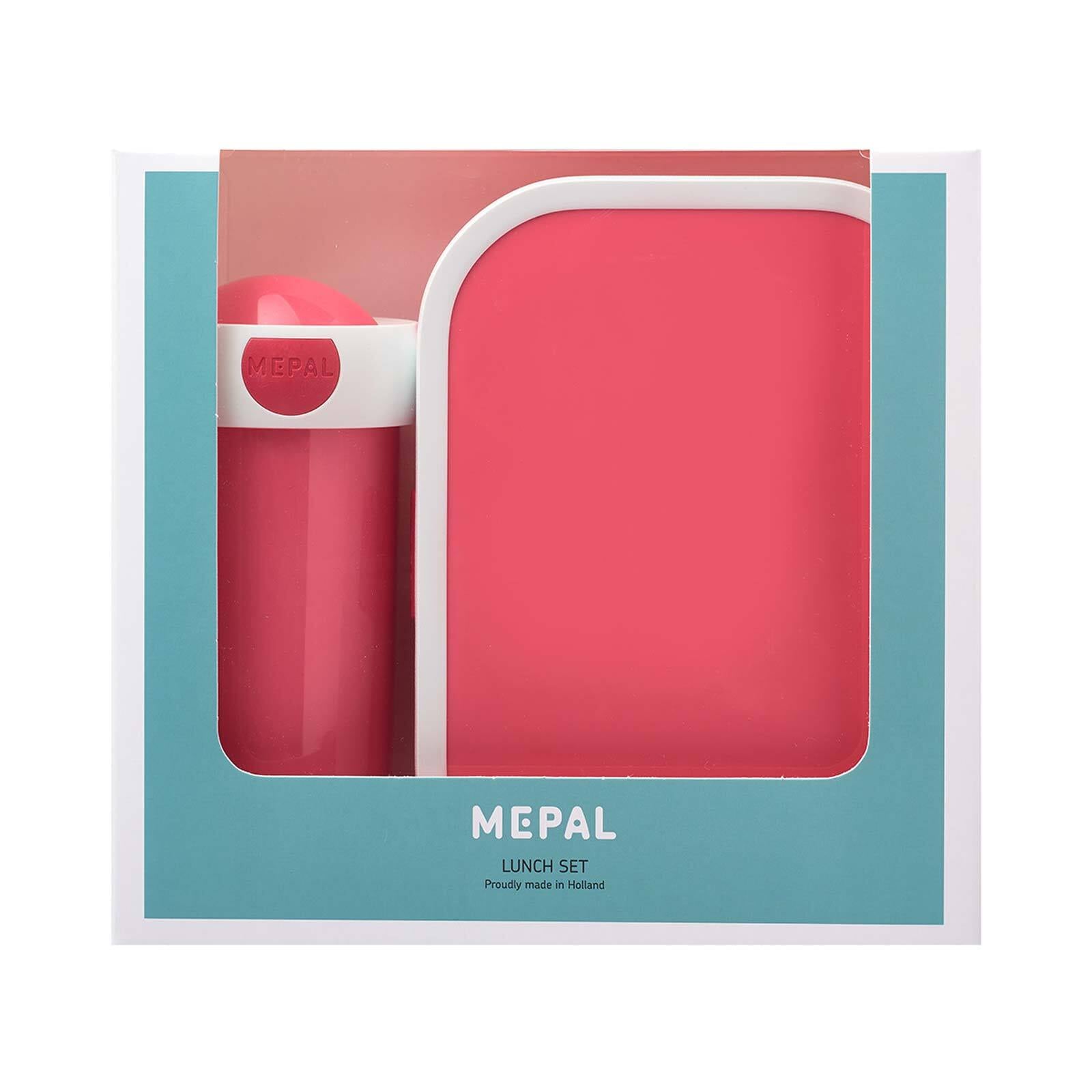 Mepal Lunchbox »Brotdose + Verschlussbecher Campus 300 ml + 700 ml 2er Set«, (2 tlg.)
