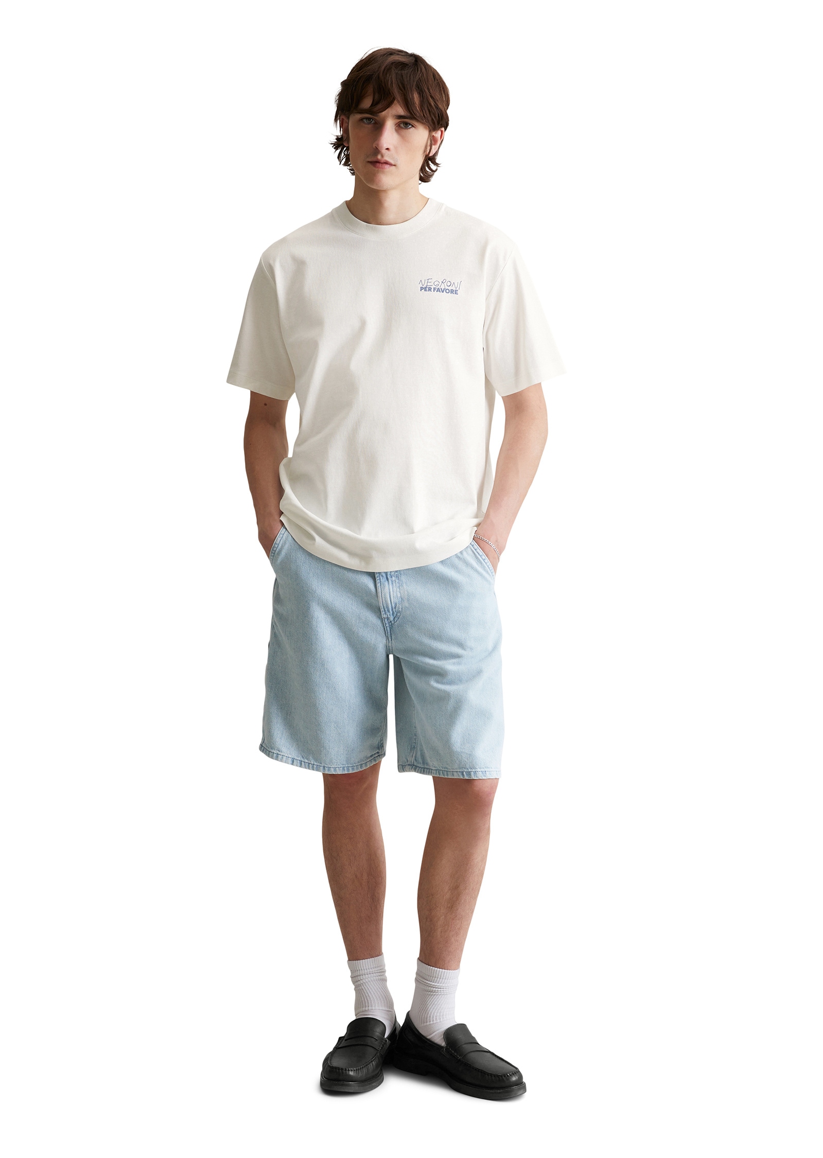 Marc O'Polo DENIM T-Shirt »mit Print auf Vorder- und Rückseite«