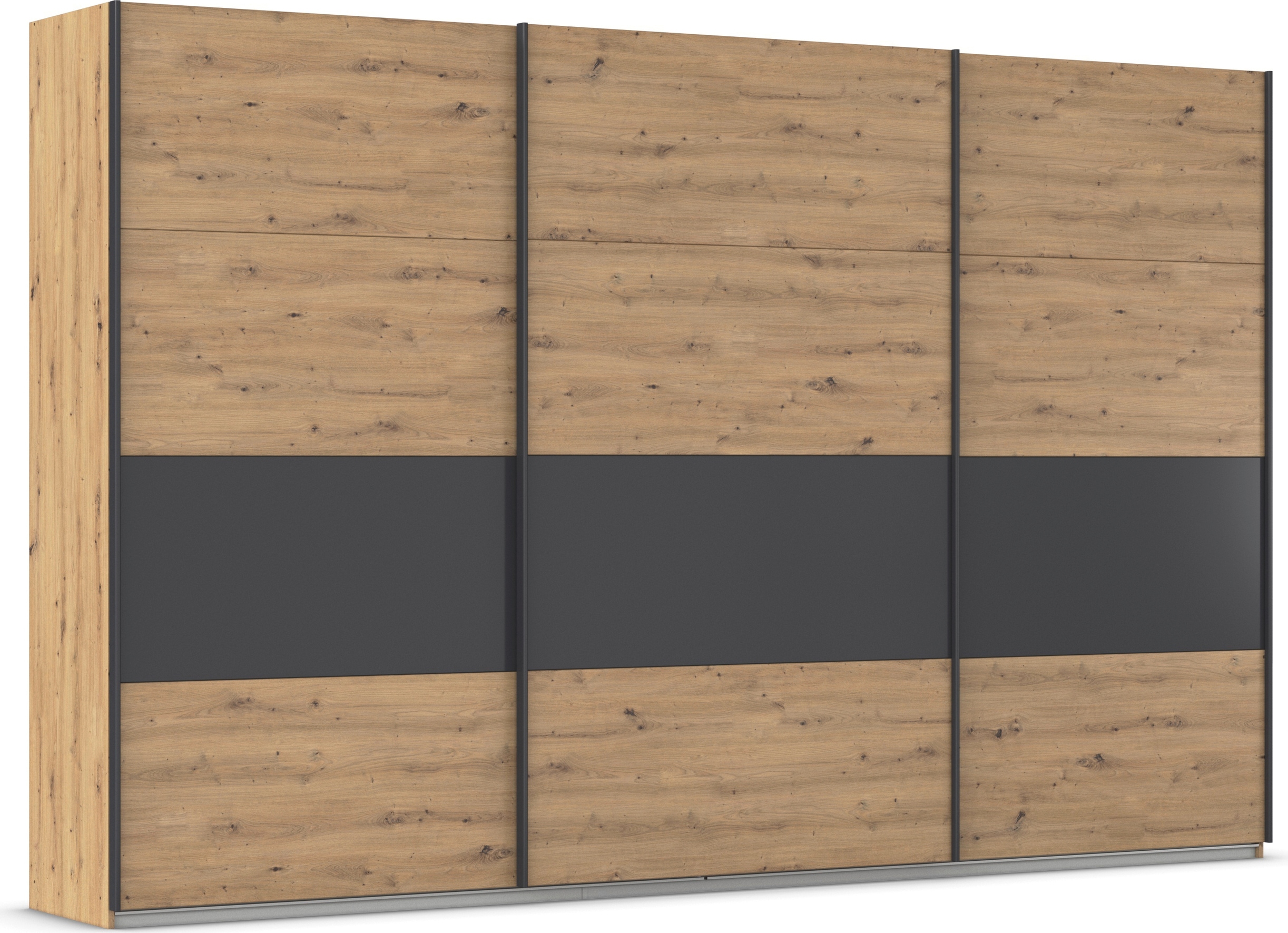 OTTO home Kleiderschrank "Mehrzweckschrank Aktenschrank Möbel Mietswohnung Schlafzimmer CORTONA" Breiten 203/271/315/360 cm, Höhen 210/229 cm, inkl. Inneneinteilung, 2 Stoffboxen extra Einlegeböden MADE IN GERMANY