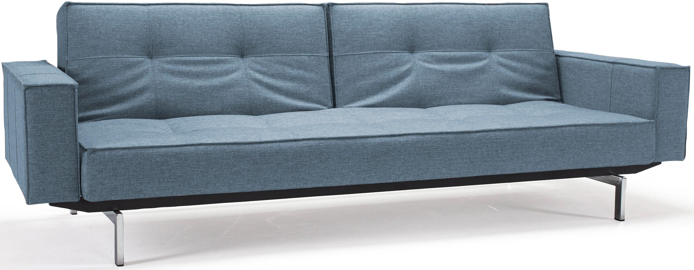 Sofa »Splitback, Schlafsofa, 3-Sitzer, Gästebett«, Schlaffunktion, stylisch,...