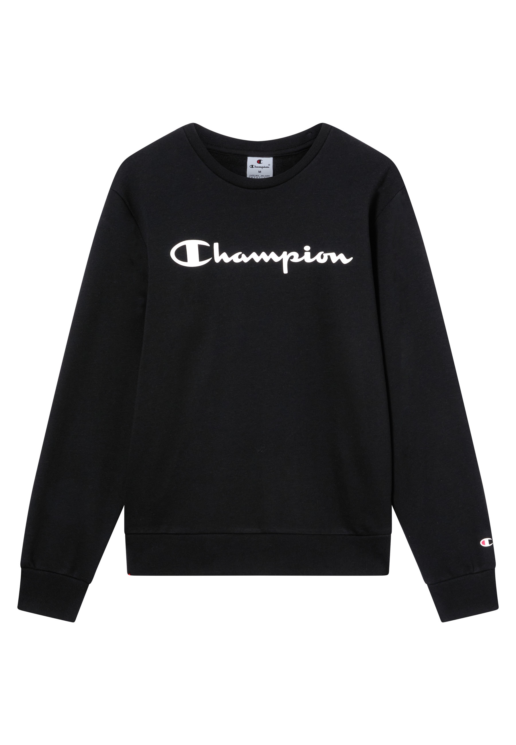 Champion Kapuzensweatshirt »BASICS Fleece Crewneck Sweatshirt Large Logo«, (1 tlg.)