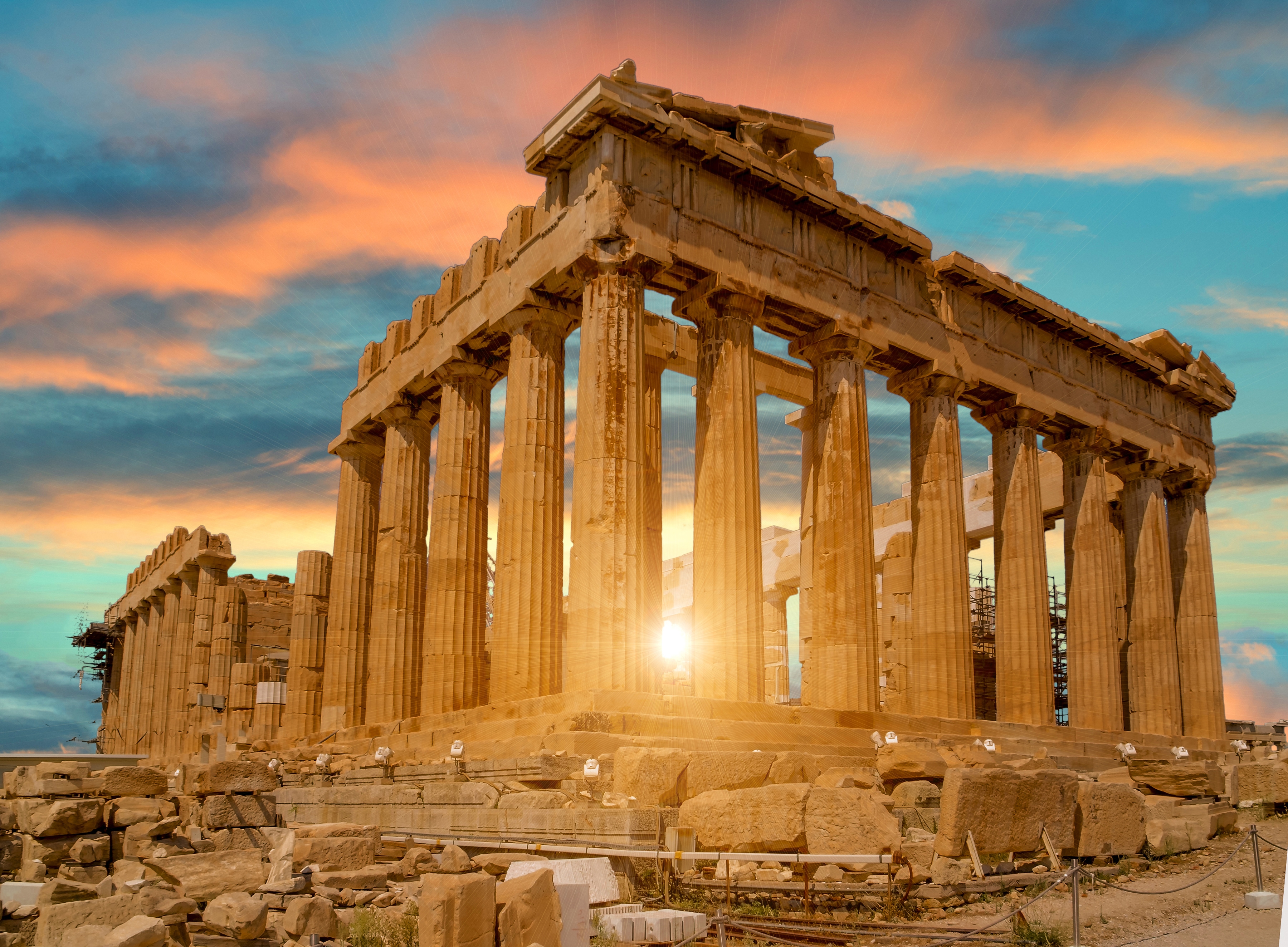 Papermoon Fototapete "Parthenon Athens" glatt
