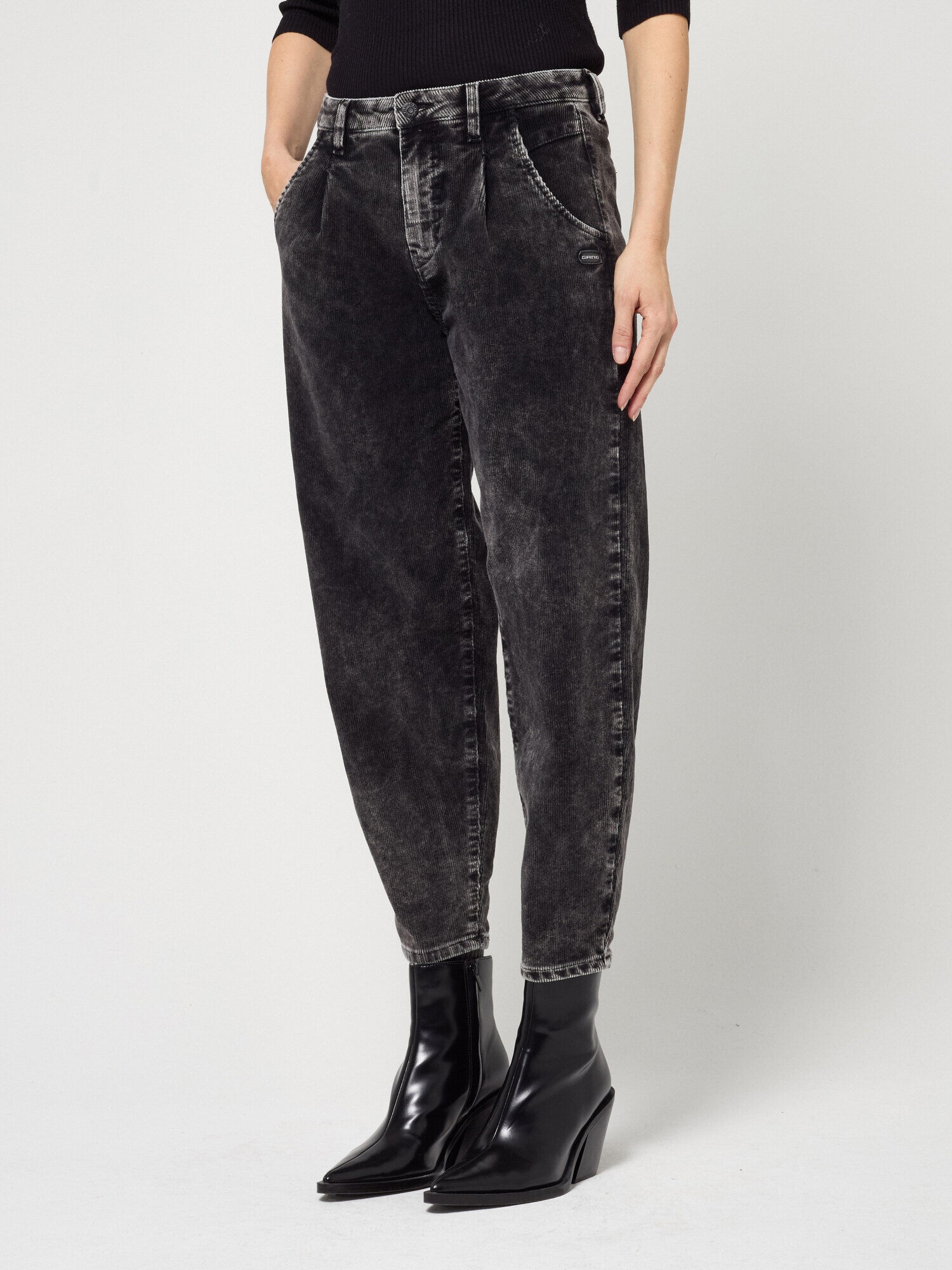 GANG 7/8-Jeans "94SILVIA CHINO" mit cooler Used Waschung