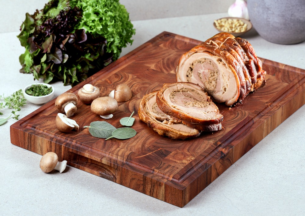 KESPER Tranchierbrett "Schneidebrett aus Akazie, FSC" günstig online kaufen