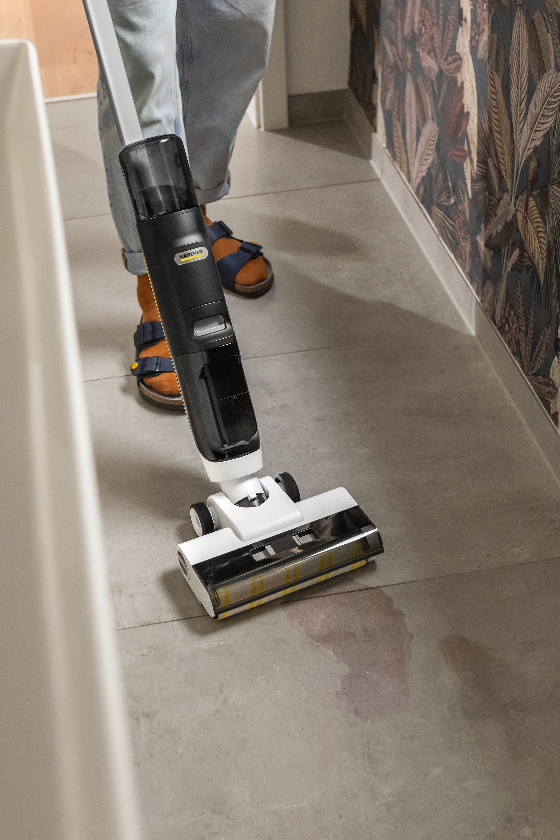 KÄRCHER Akku-Saugwischer »FCV 3 Natural N«, 3 in 1-Reinigung