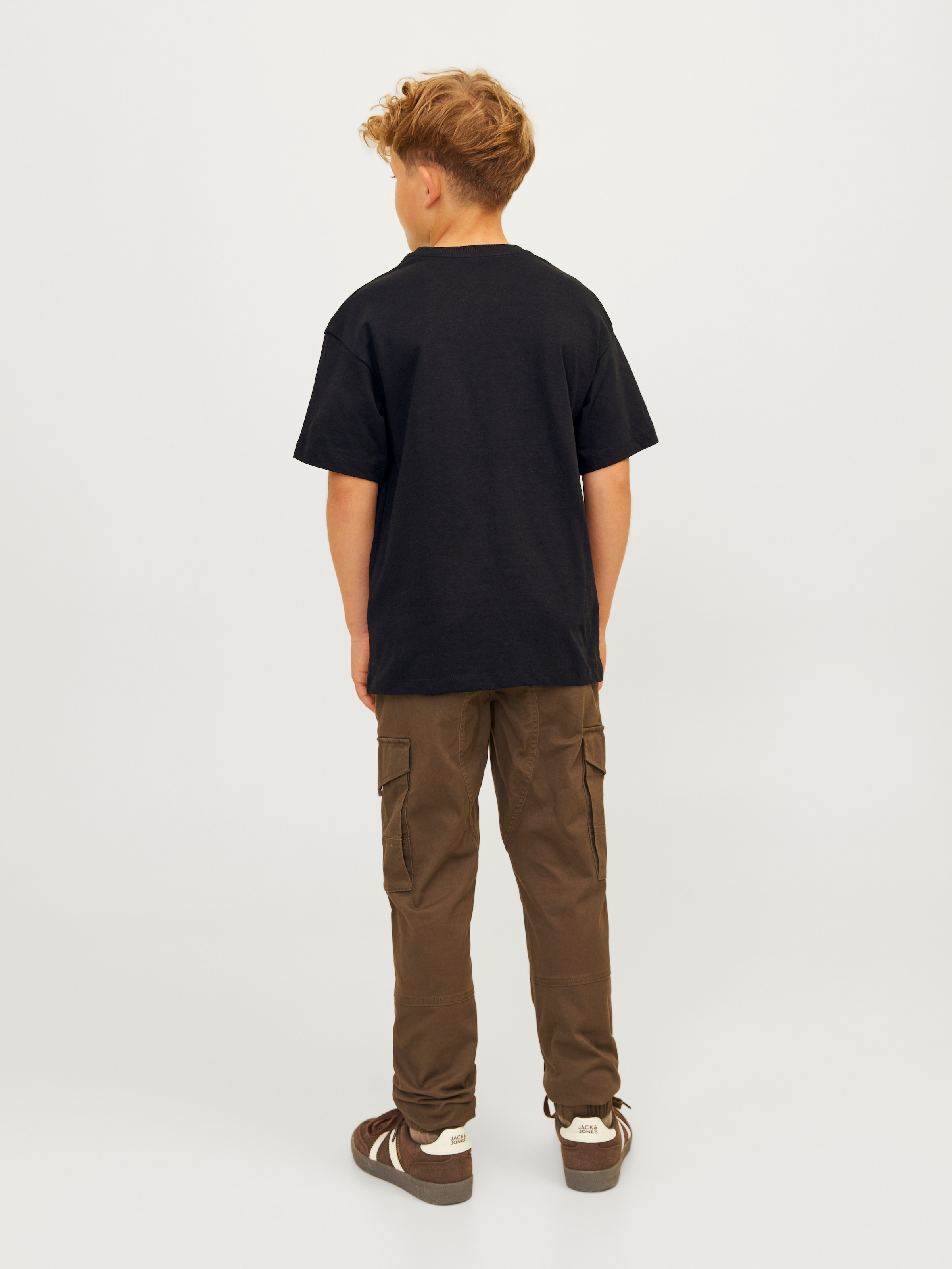 Jack & Jones Junior Rundhalsshirt »JJECALEB VARSITY TEE SS O-NECK NOOS JNR«