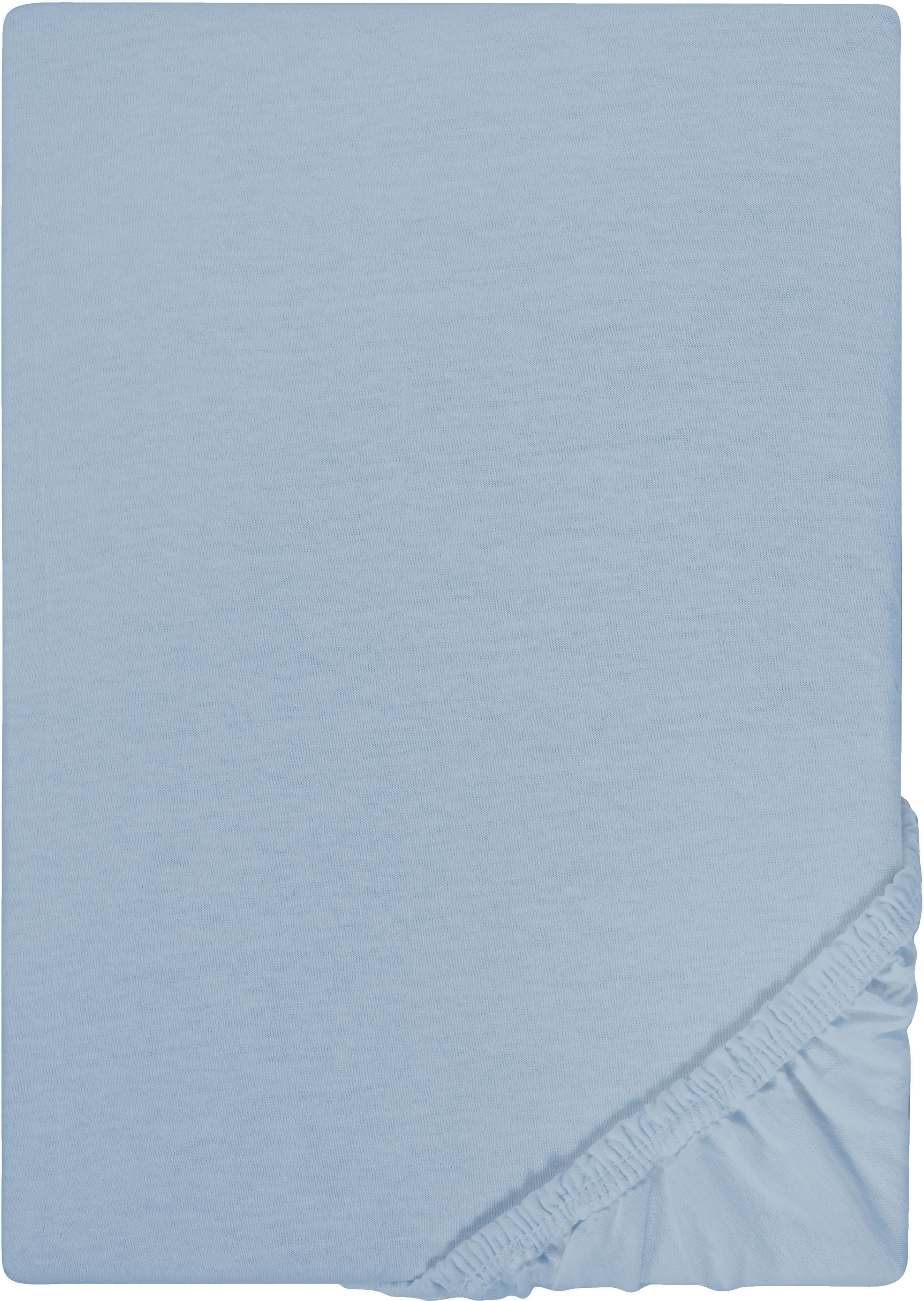 Castell - Markenbettwäsche Spannbettlaken "Jersey in Gr. 90x200, 140x200 oder 180x200 cm" aus Baumwolle, für Matratzen bis 22 cm Höhe, Bettlaken, Spannbetttuch
