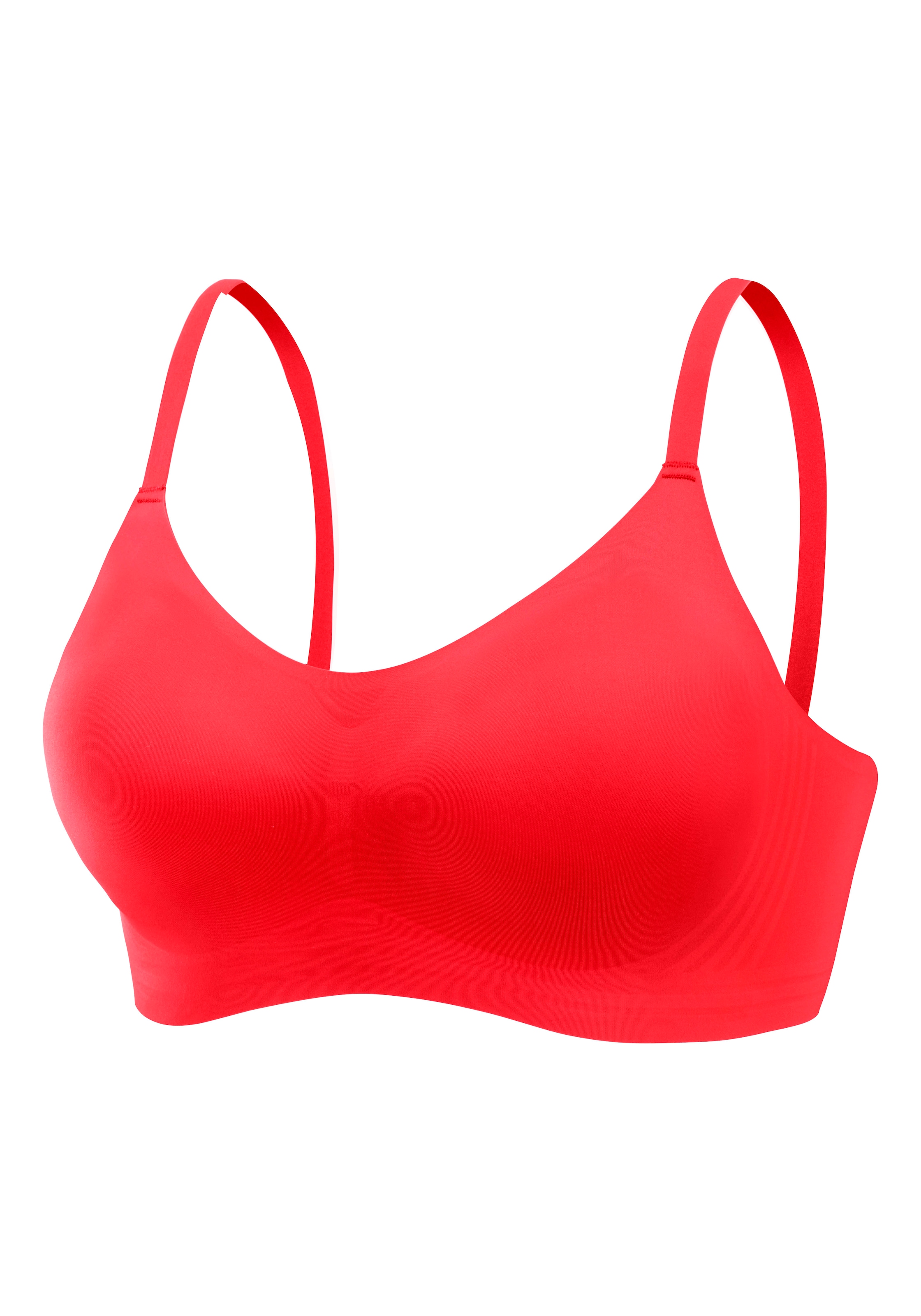 Nuance Bralette-BH, SEAMLESS ohne Bügel, mit herausnehmbarem Push-up-Kissen, Basic Dessous