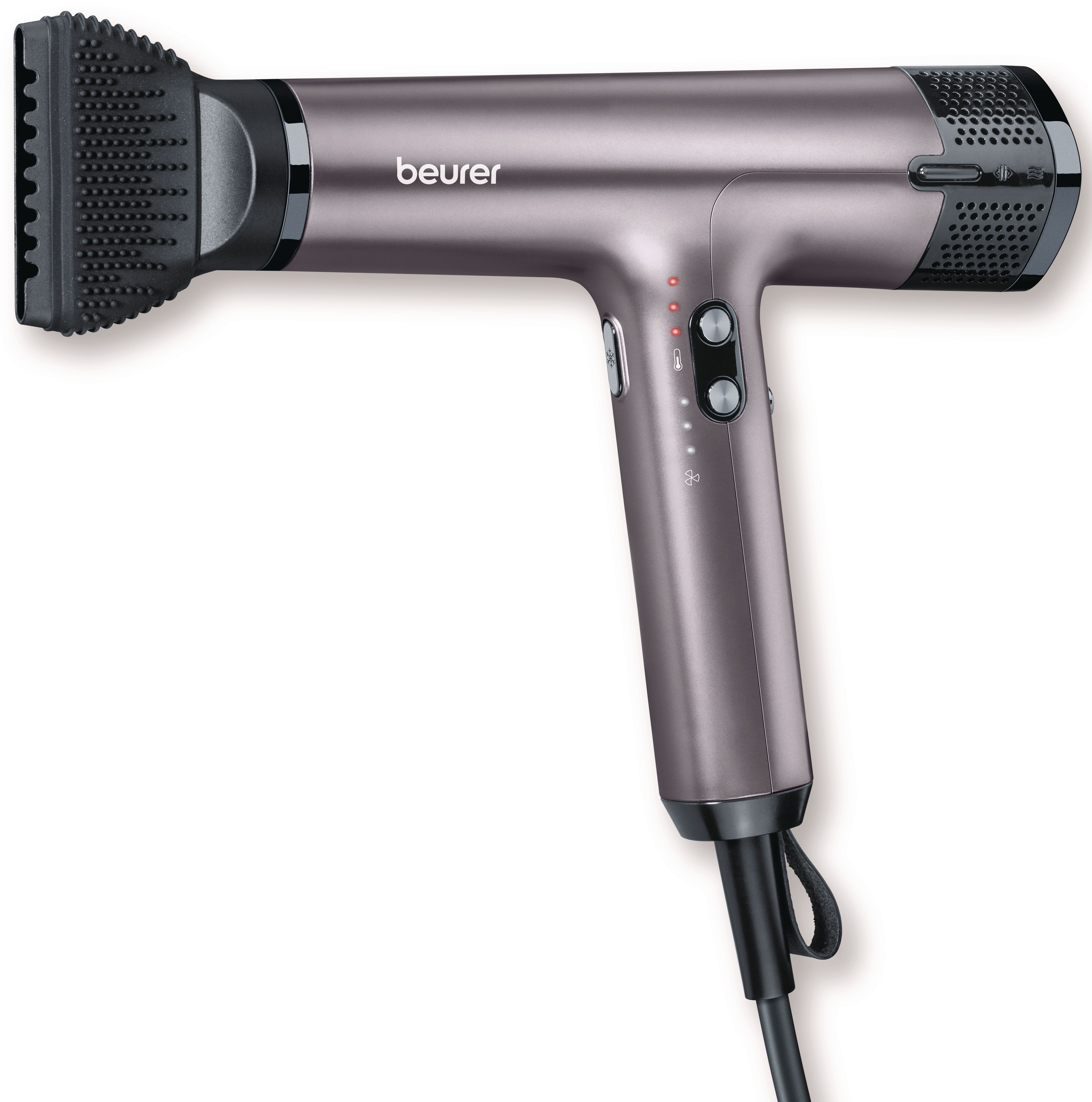 BEURER Kinder Haartrockner "HC 100 Premium mit leistungsstarkem Motor und 1700 Watt", lila, Kunststoff, B:21,6cm H:19,5cm T:5,5cm, Haartrockner,