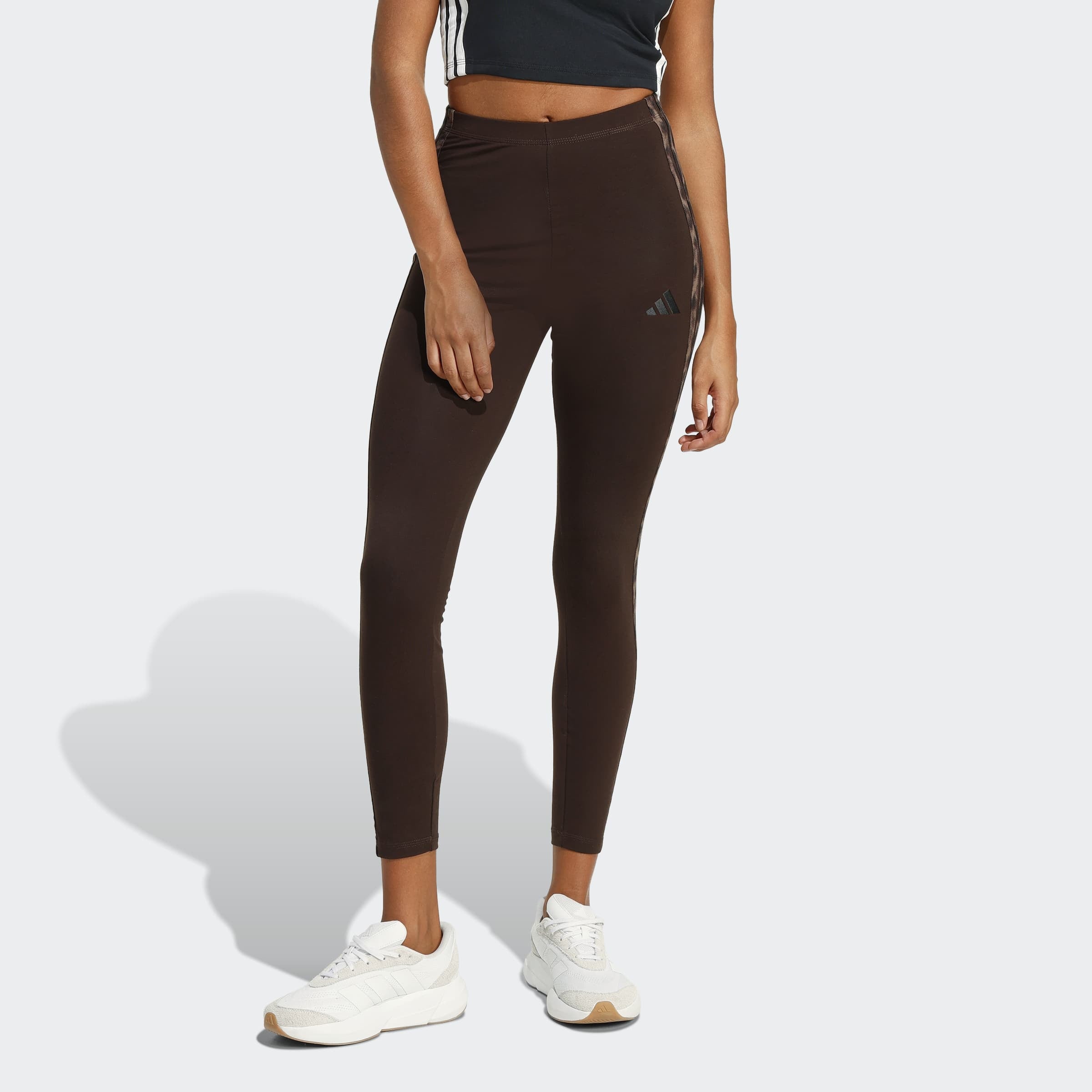 adidas Sportswear Leggings "SEASONAL ESSENTIALS LEOPARDENPRINT MIT 3-STREIF günstig online kaufen