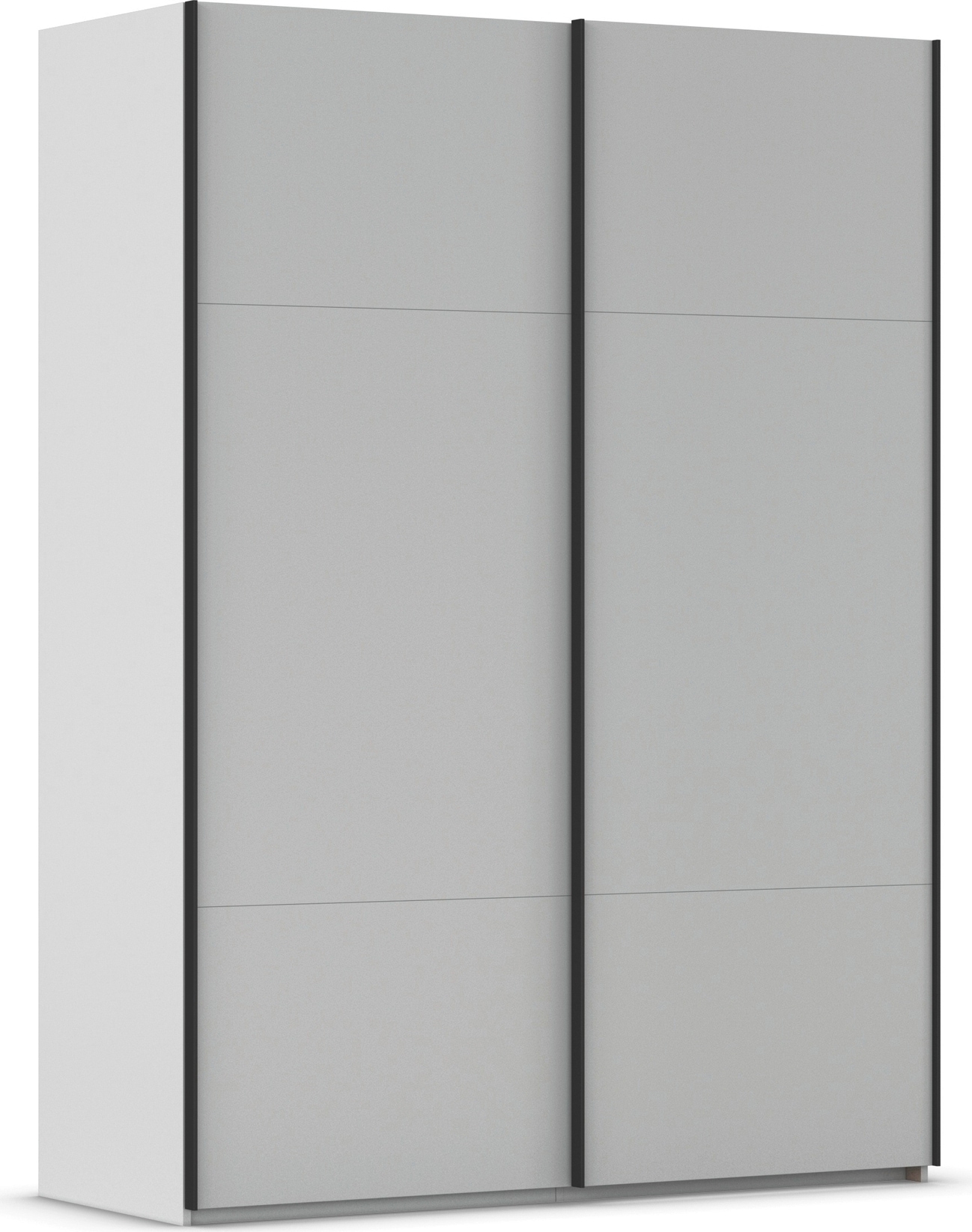 rauch Schwebetürenschrank "Kleiderschrank Schrank Garderobe Schlafzimmerschrank CONTIDO" 3 verschiedene Ausstattungen BASIC/CLASSIC/PREMIUM, aus hochwertigem Material in 6 Breiten 2 Griff-Farben MADE IN GERMANY