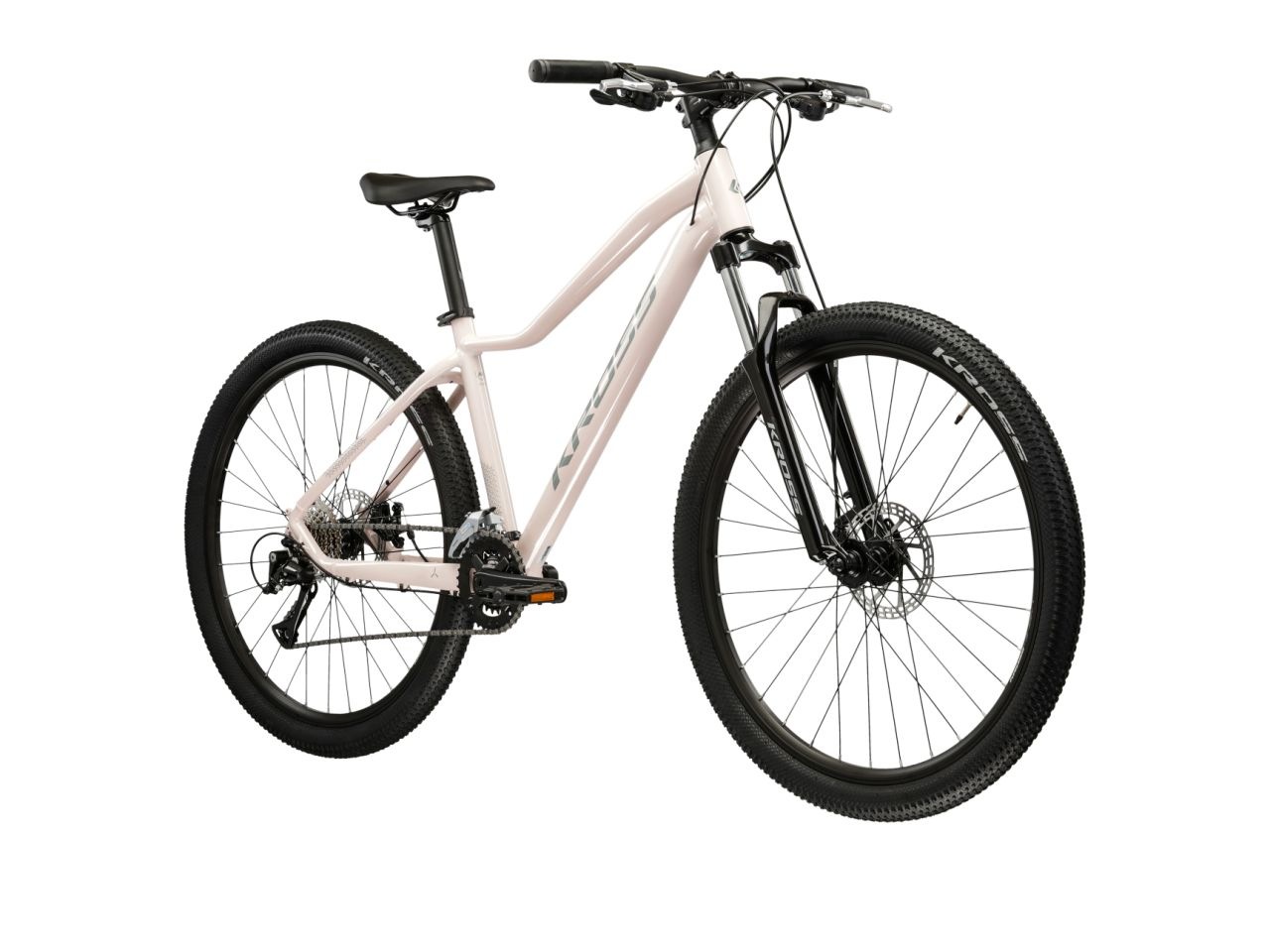 Kross Mountainbike »KROSS Mountainbike Hardtail 27,5" LEA 3.0 rosa 16 Gänge« 16 Gang Shimano ACERA M3020 Schaltwerk Kettenschaltung