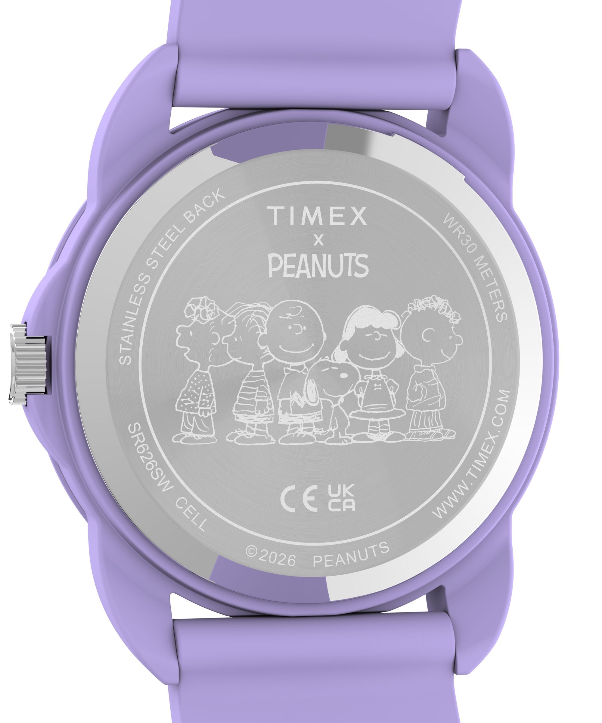 Timex Quarzuhr »Timex x Peanuts Youth Spring« Armbanduhr, Silikonarmband, analog