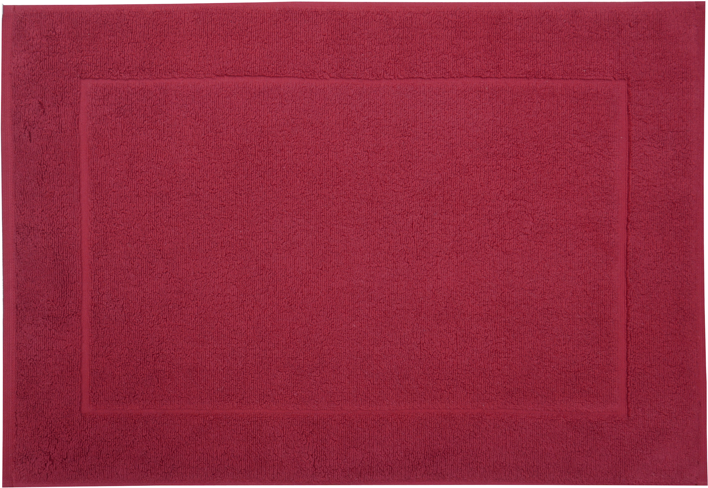 framsohn frottier Badematte "Uni Basic Hotelmatte" Höhe 11 mm beidseitig nu günstig online kaufen