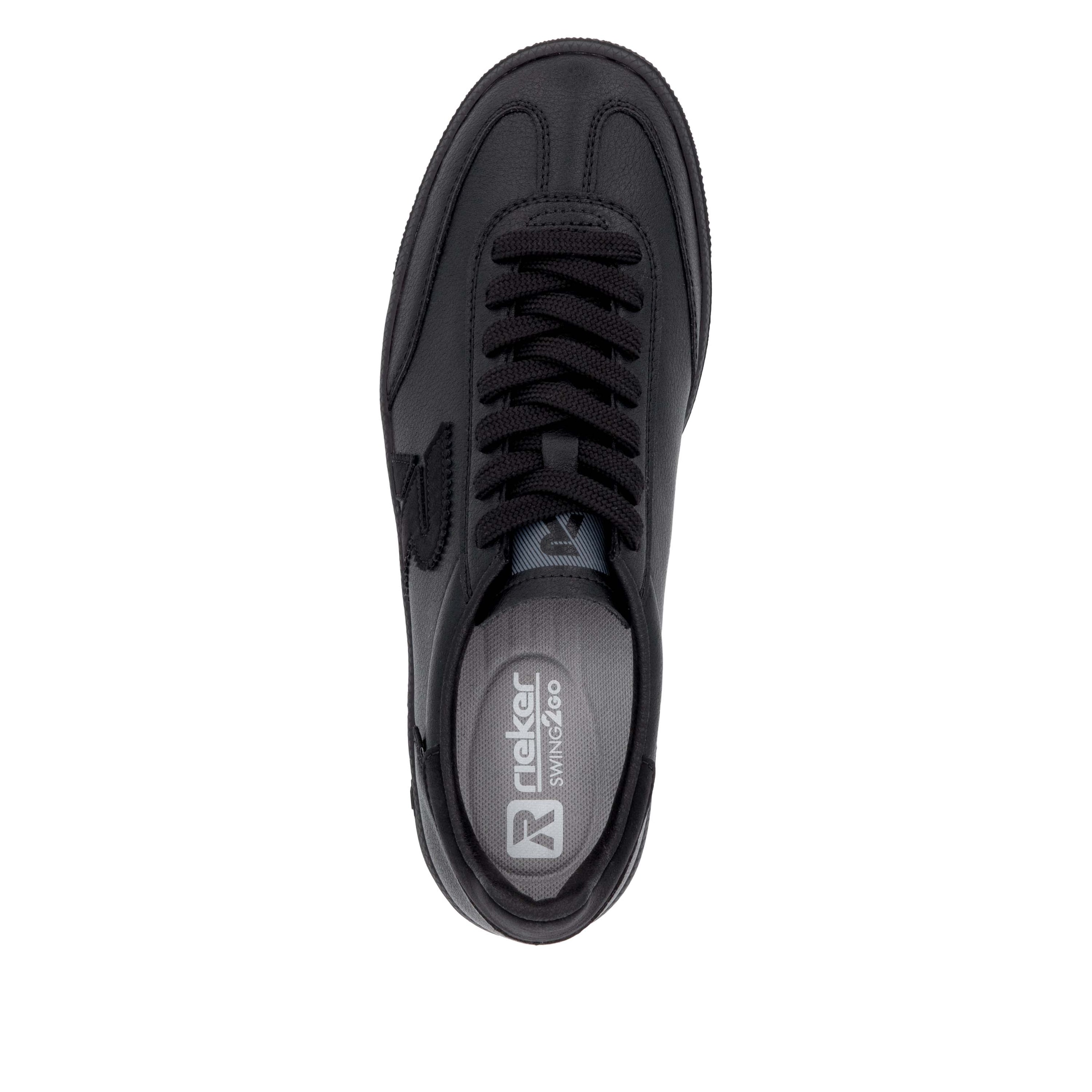 RIEKER Sport Sneaker »San Diego Swing2GO«, Retro-Sneaker, Freizeitschuh, Halbschuh mit herausnehmbarem Fußbett