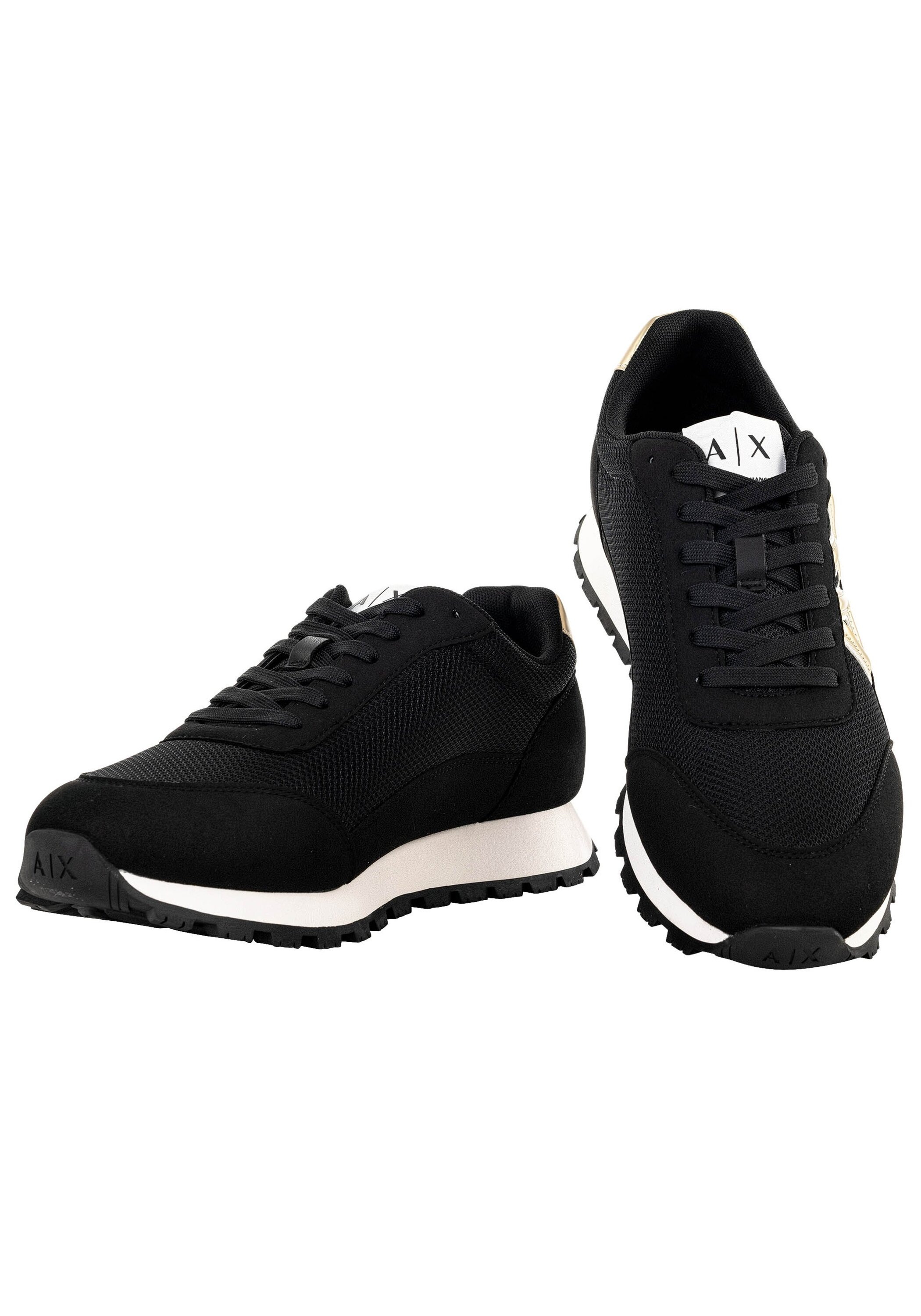 Armani Exchange Sneaker Drop Black/Gold 42 2