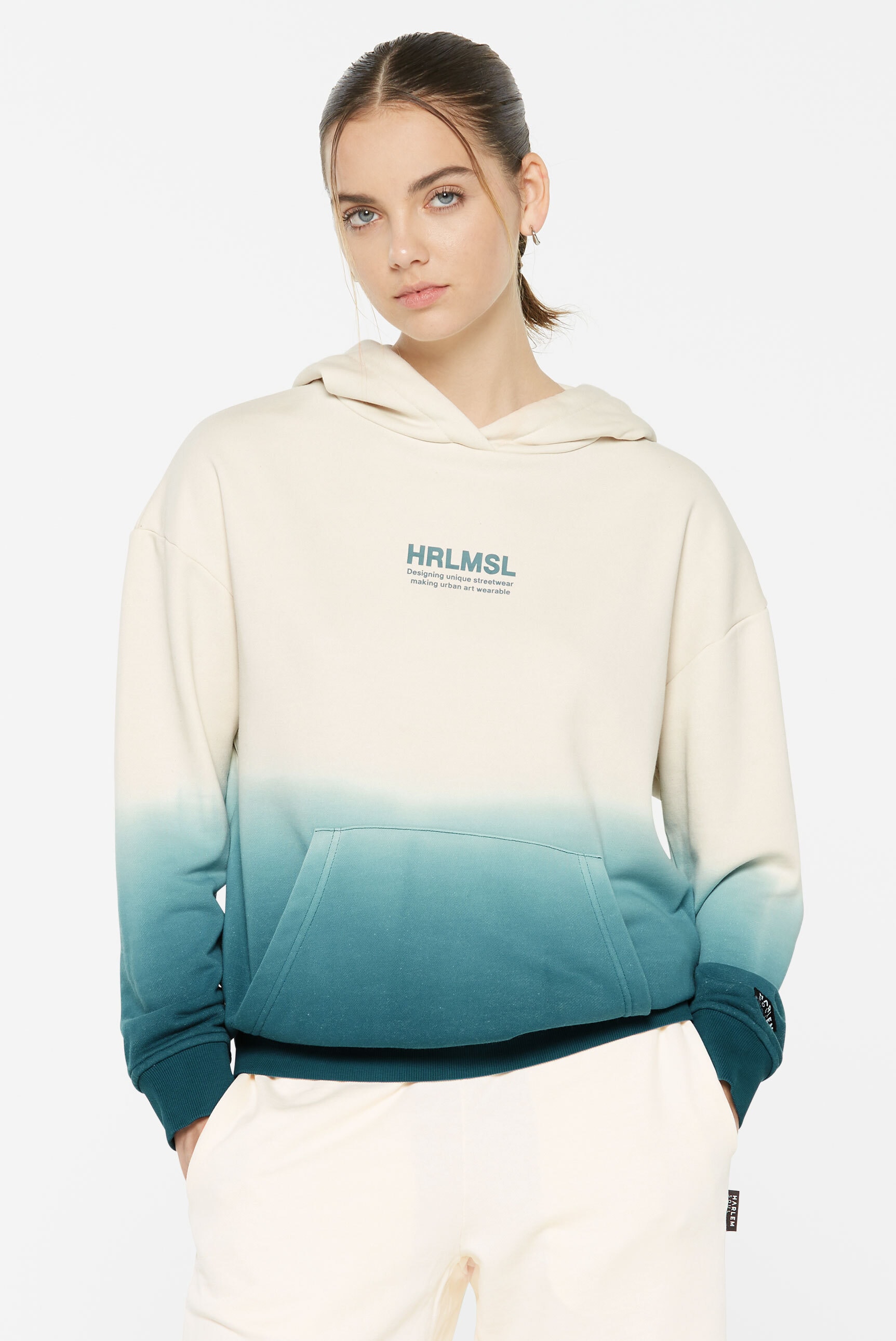 Harlem Soul Kapuzensweatshirt, mit Farbverlauf