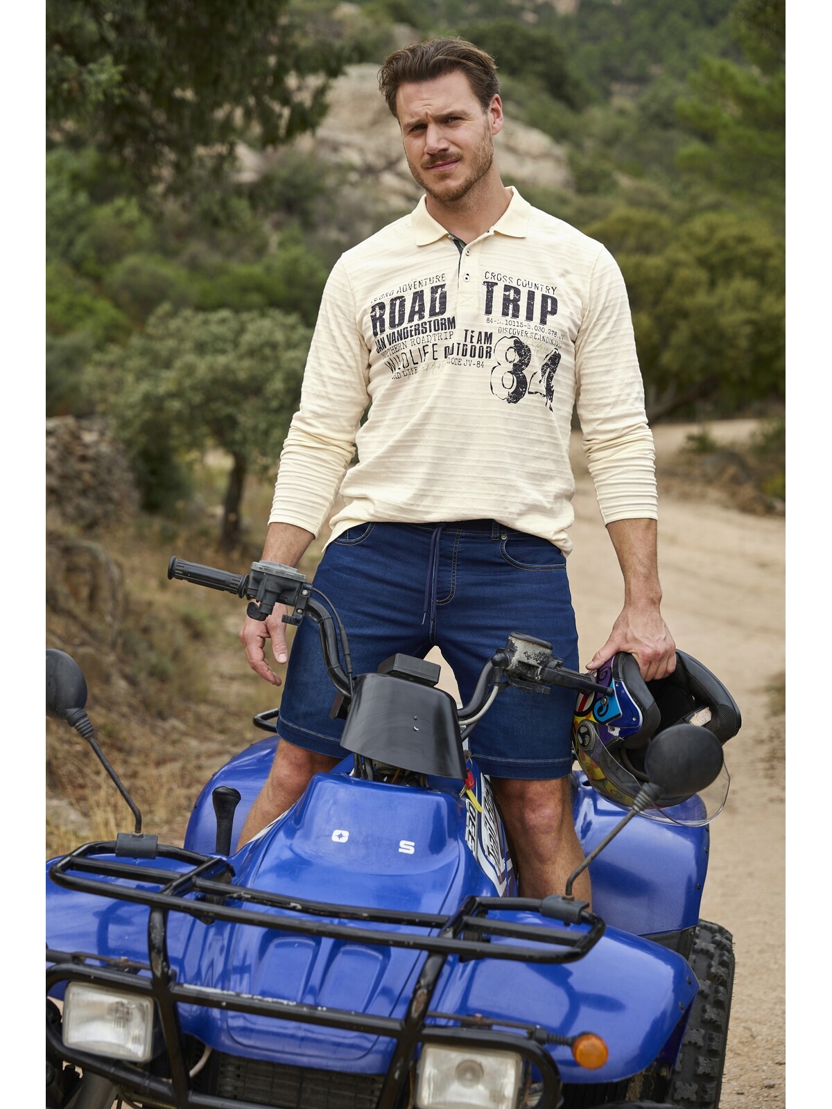 Jan Vanderstorm Shorts »Jeansshort GULLBRAND«