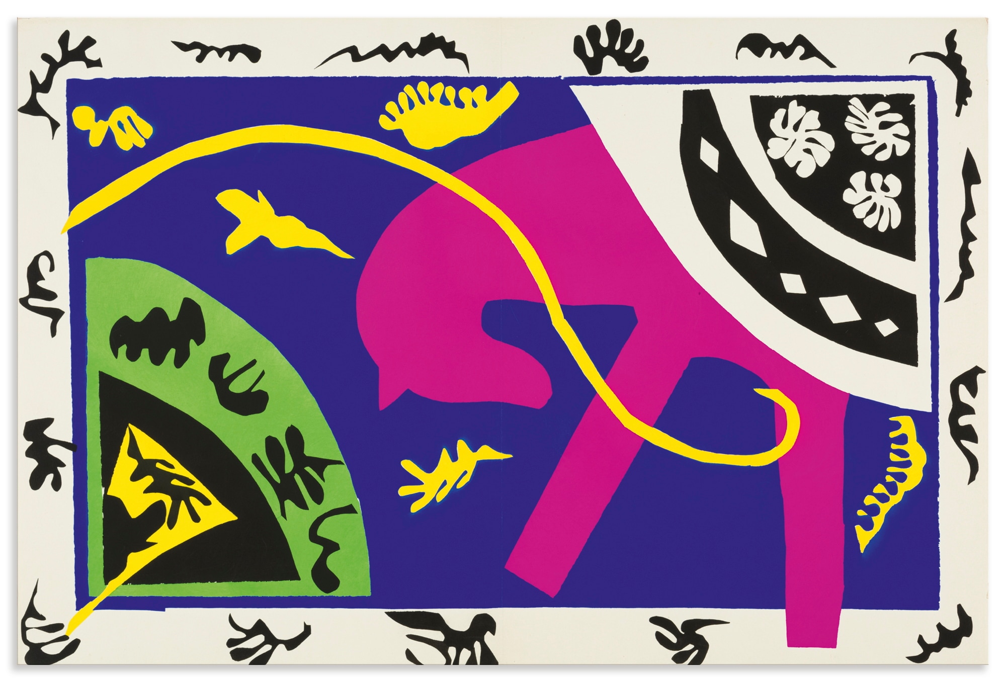 Wandbild ARTLAND "Pferd, Kunstreiterin und Clown. 1947", farbe bild(er): farbig, B:30cm H:20cm, Alu Dibond, Bilder, als Alubild, Leinwandbild, Poster, Wandaufkleber in verschied. Größen