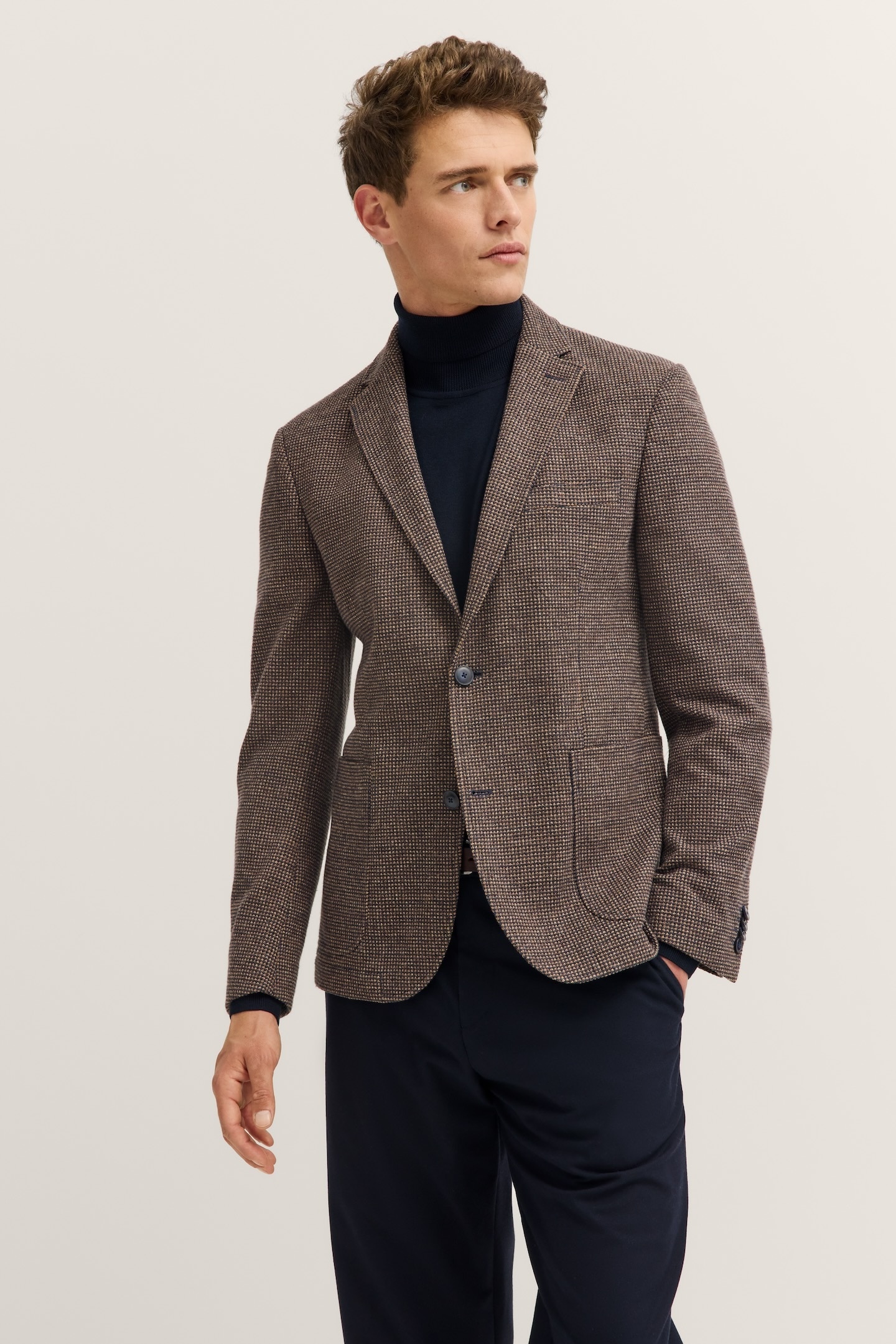 bugatti Sakko "Modern Fit", Jersey Stretch mit Taschen günstig online kaufen