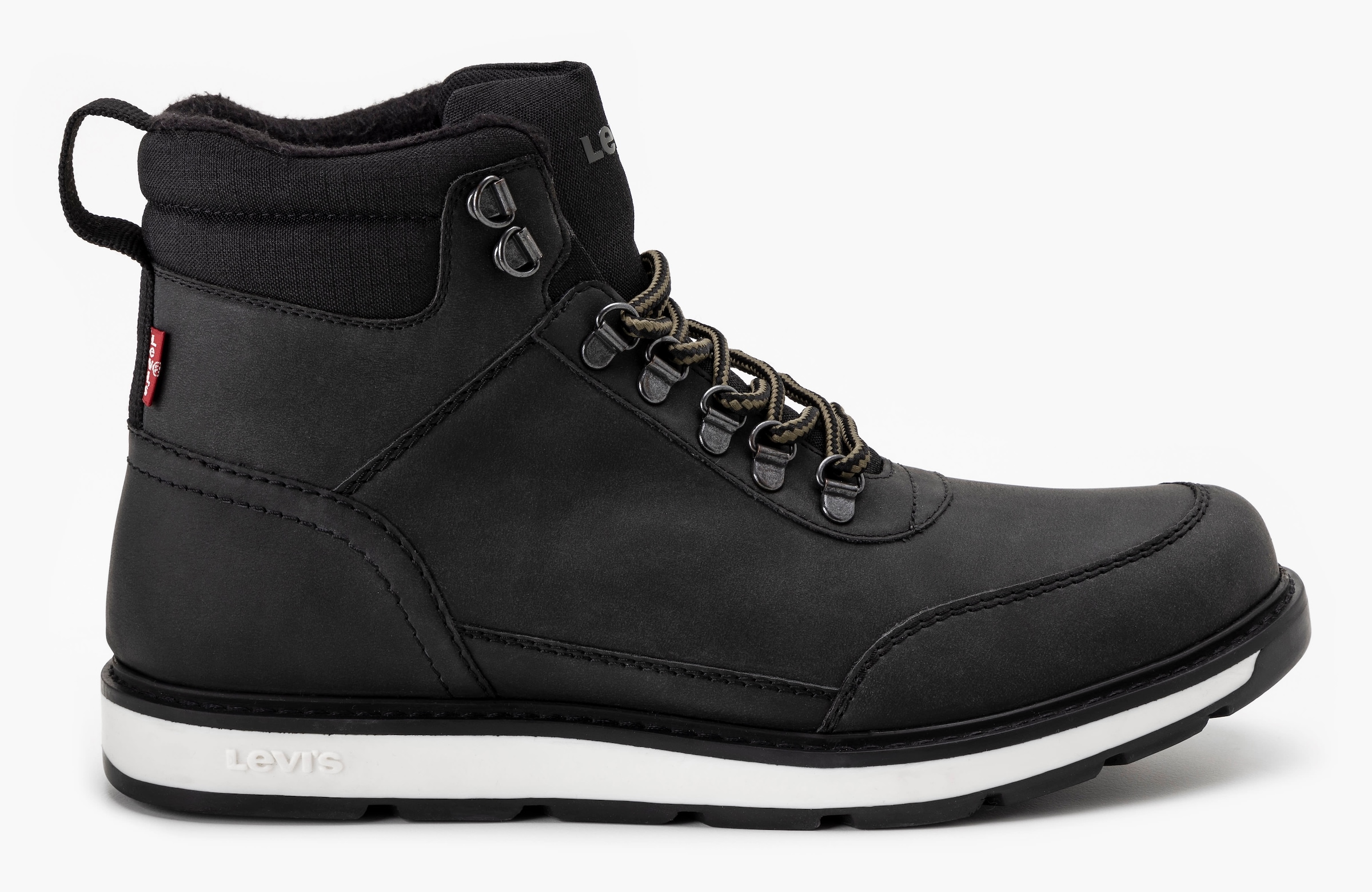 Levi's® Schnürboots »AXEL«, Outdoorschuh, Schnürschuh, High Top-Sneaker mit Schaftrandpolsterung