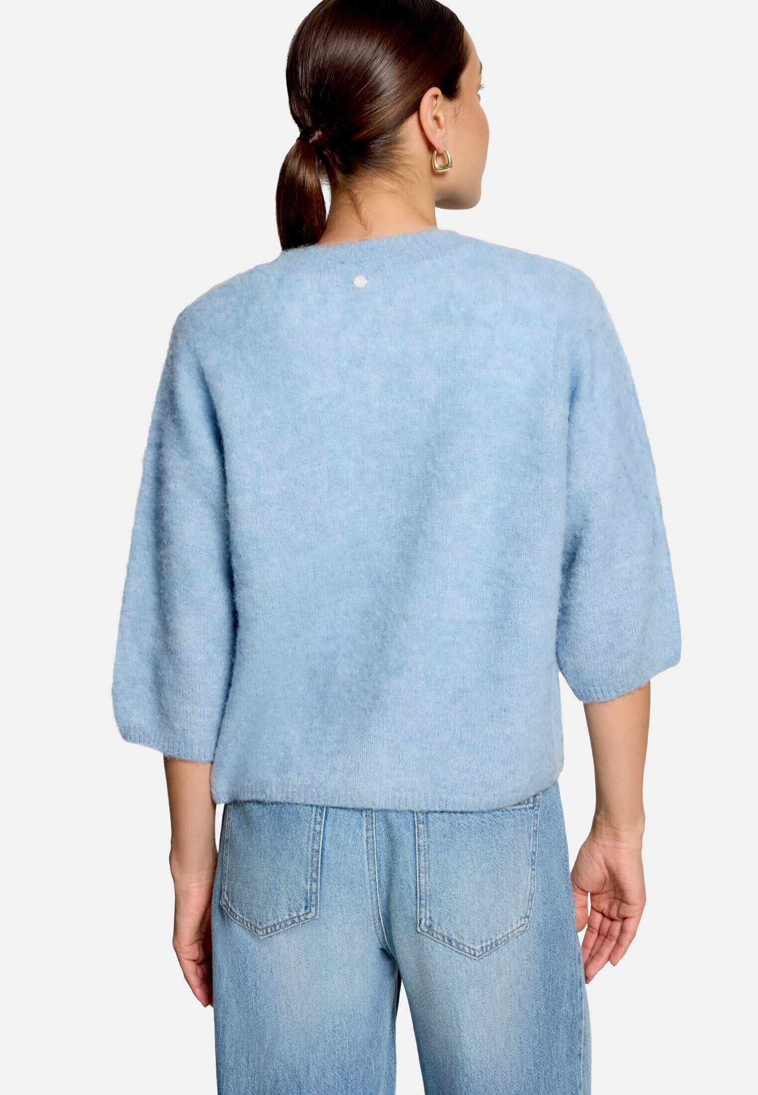 Zero Strickjacke »Damen mit Knöpfen« 1 Knopfleiste