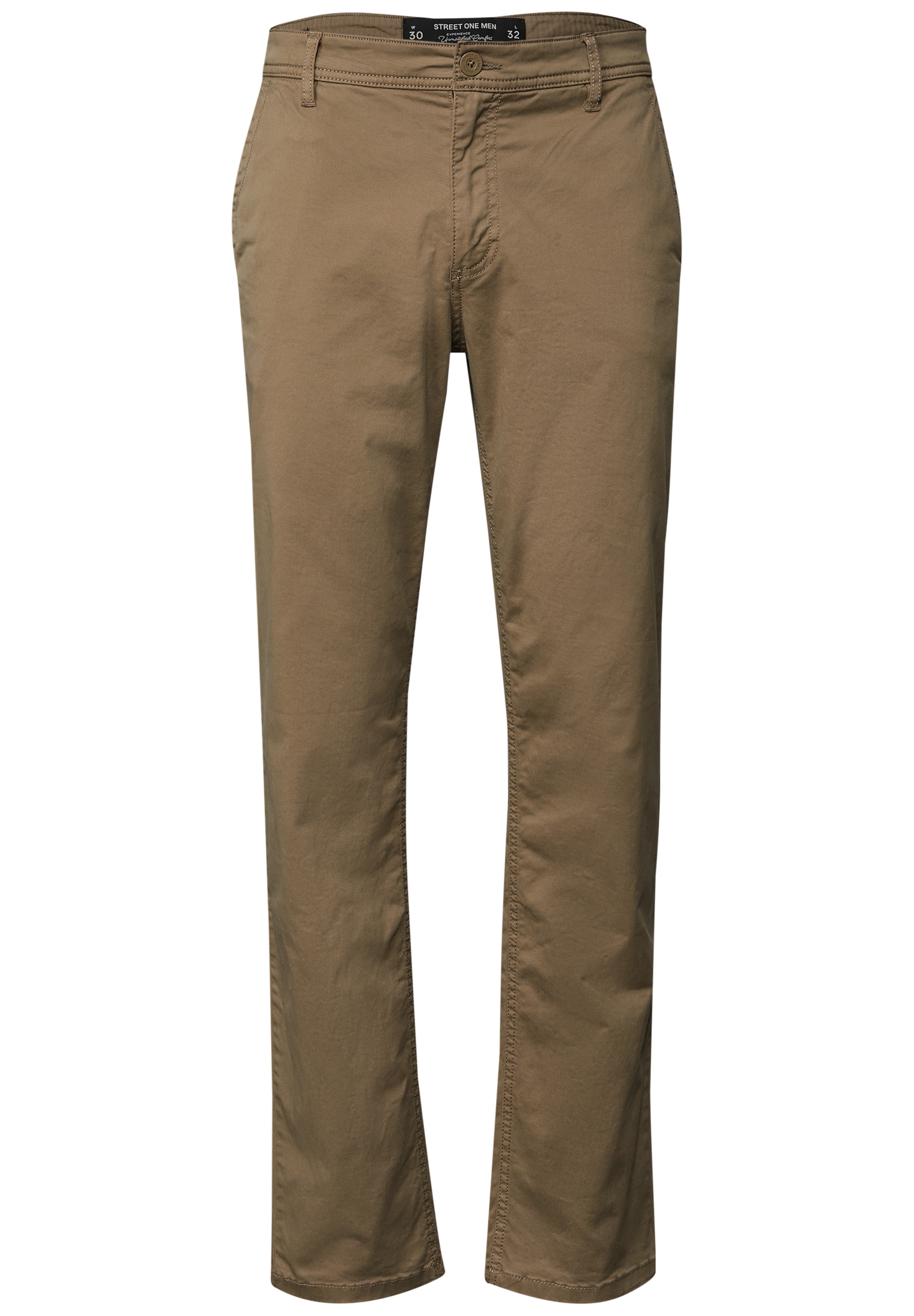 STREET ONE MEN Chinohose, aus Baumwolle mit Stretchanteil