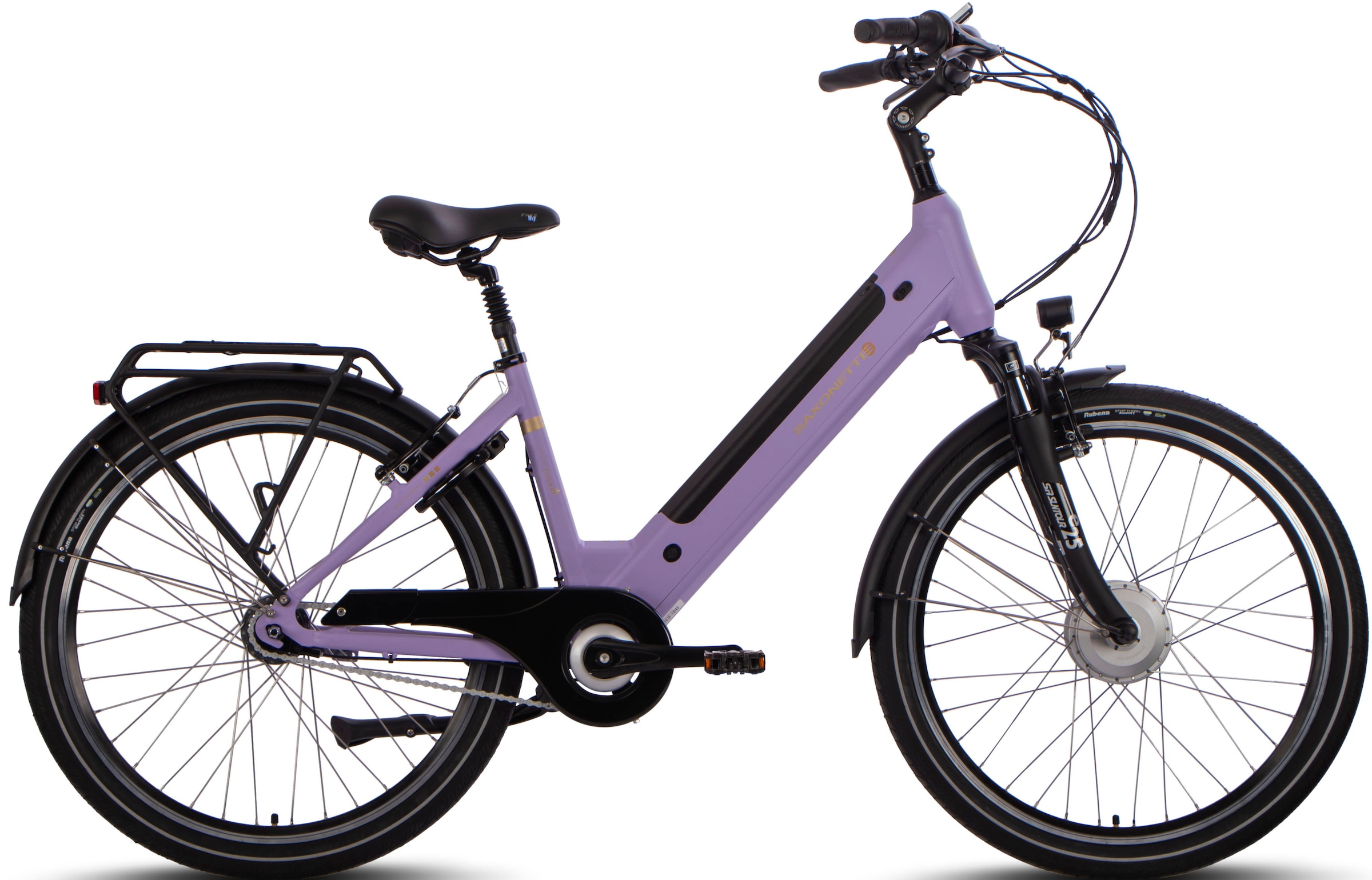 SAXONETTE E-Bike »Comfort Plus«, 7 Gang, Shimano, Frontmotor 250 W, Pedelec, Elektrofahrrad für Damen u. Herren, Cityrad