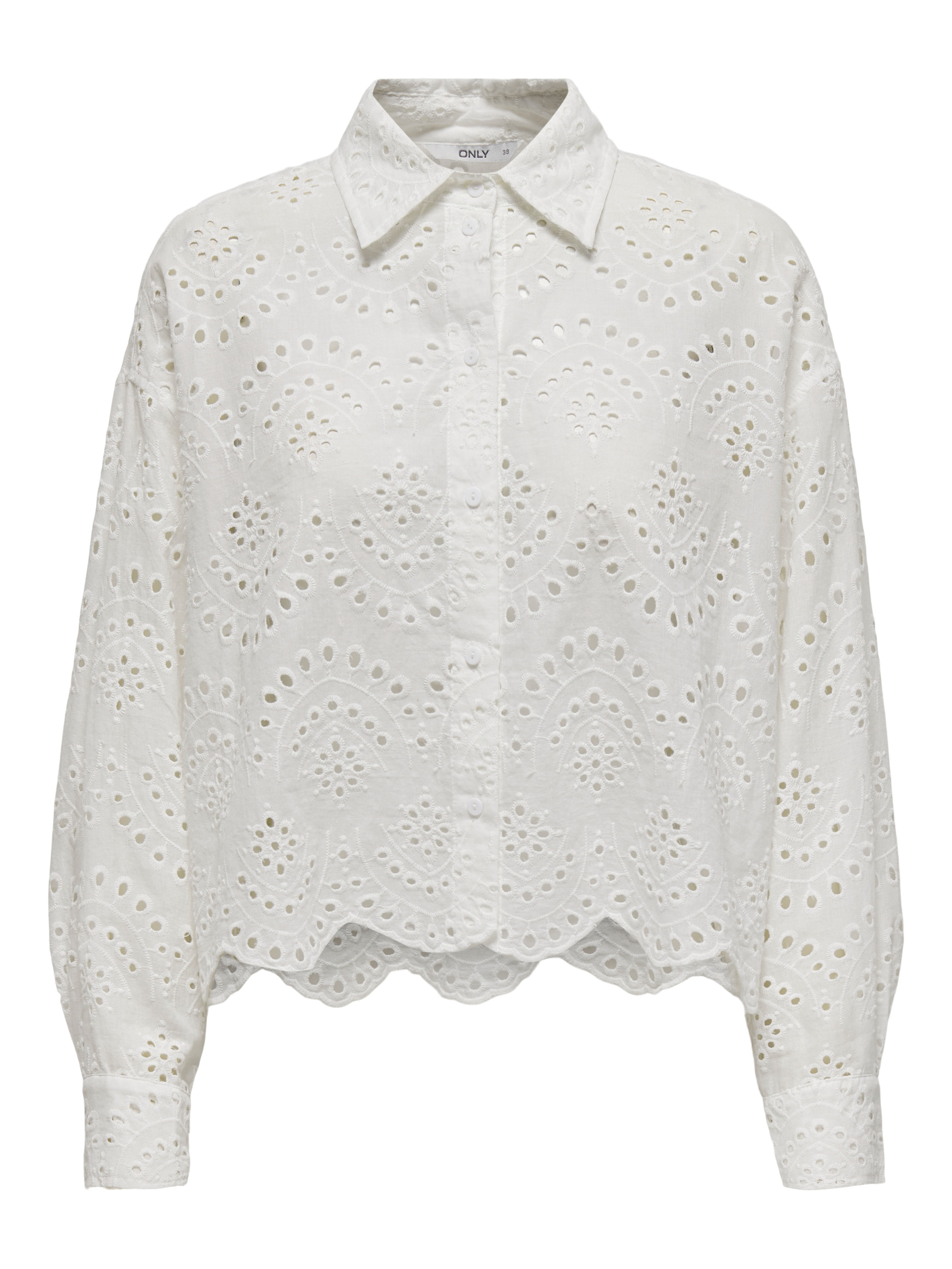 ONLY Langarmbluse »ONLVALAIS L/S SHIRT WVN NOOS«

