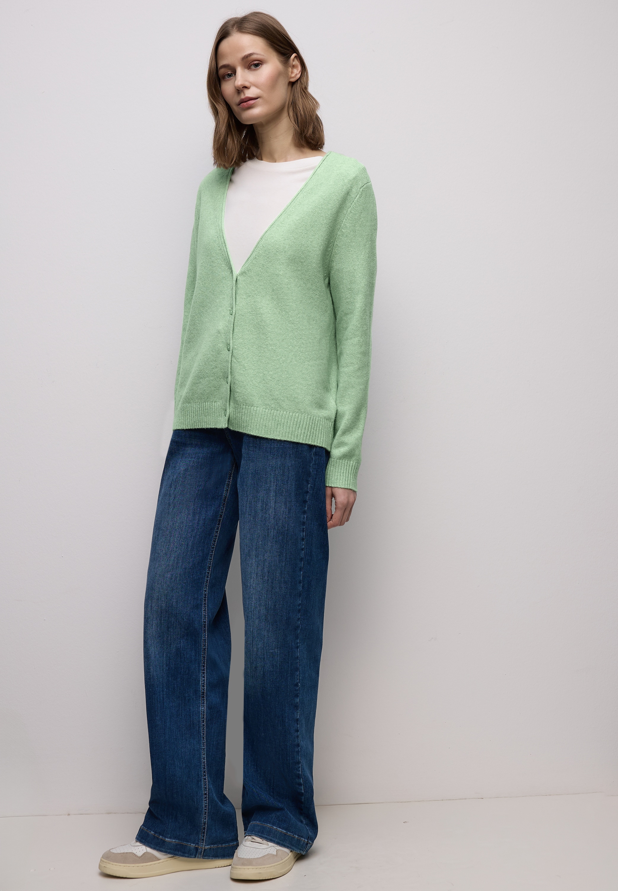 STREET ONE Cardigan mit V-Ausschnitt