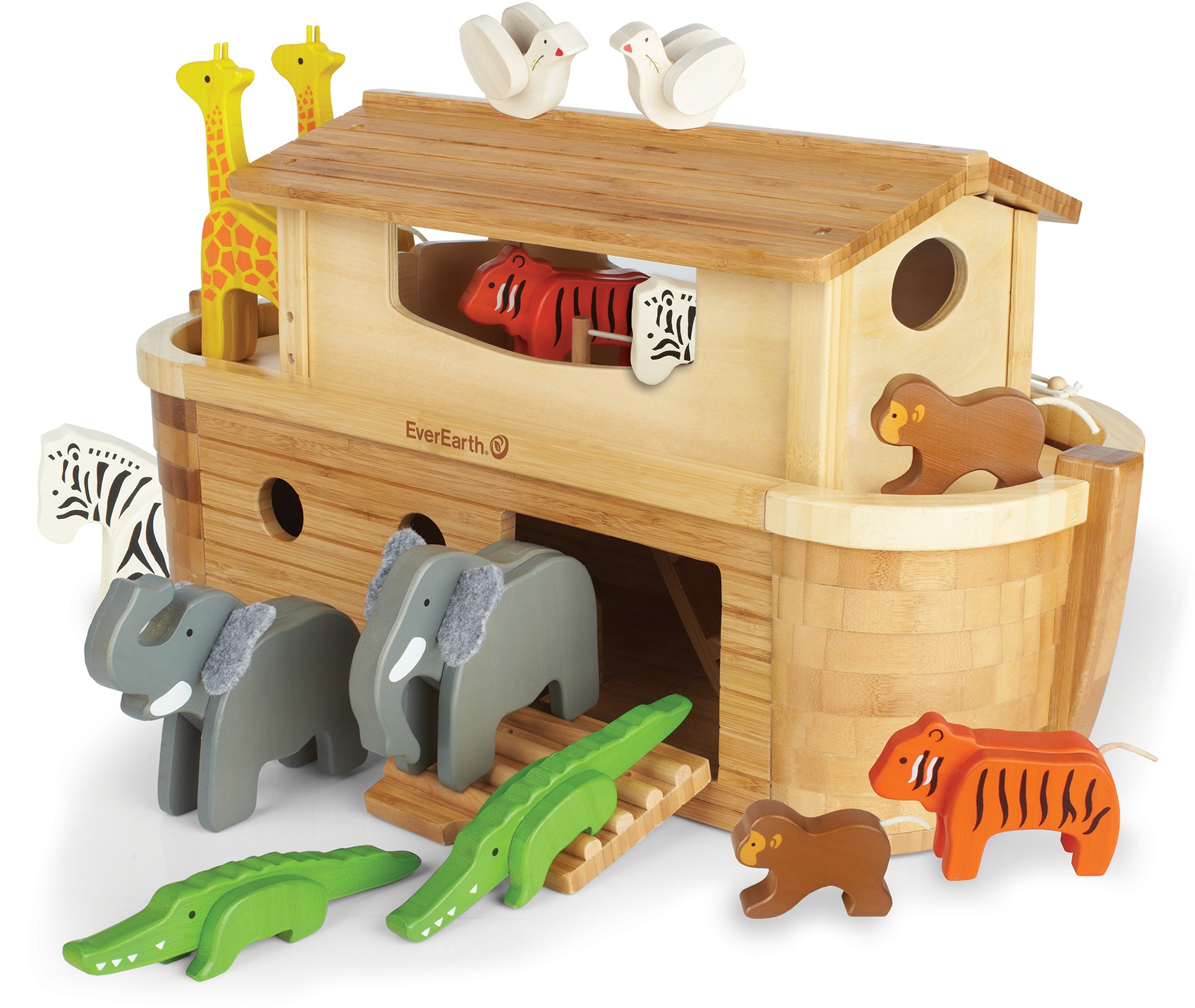 EverEarth® Spielwelt »Arche Noah in Groß mit 14 Tieren«, FSC®- schützt Wald - weltweit kaufen