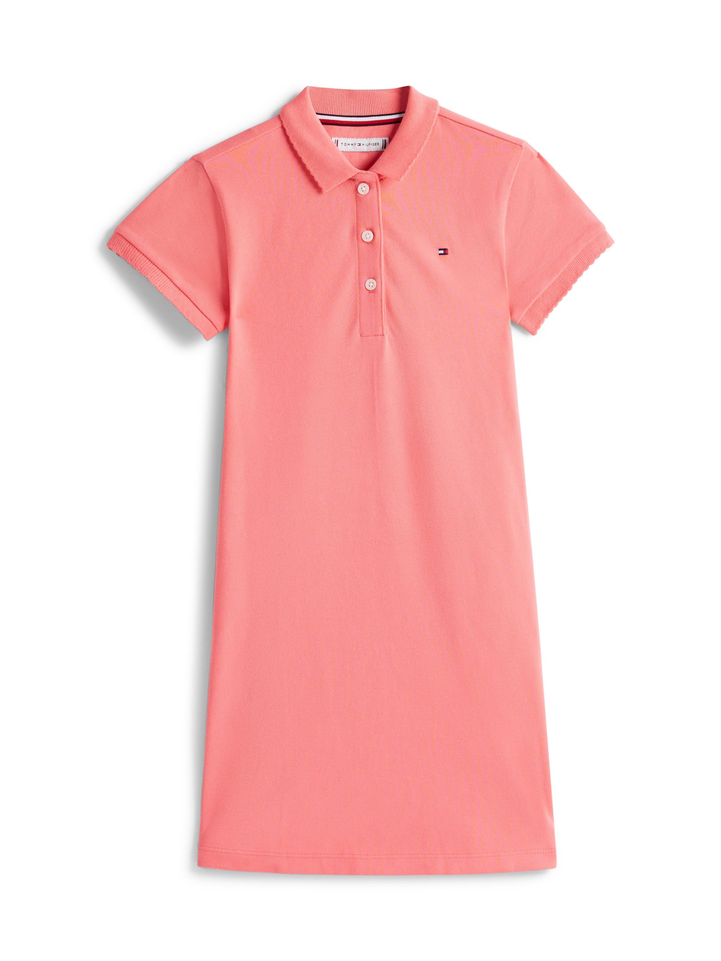 Tommy Hilfiger Polokleid »ESSENTIAL POLO DRESS« Eingrifftaschen Kinder bis 16 Jahre, regular fit