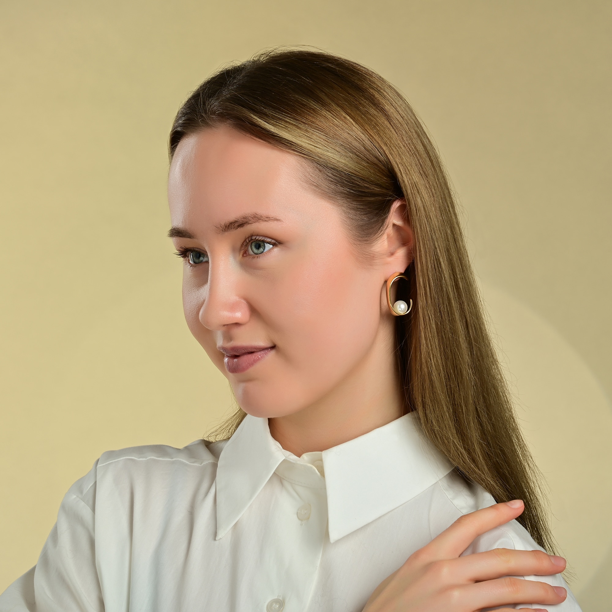 Adelia´s Paar Ohrhänger "Damen Ohrringe aus Edelstahl mit Perle" Ein kleine günstig online kaufen