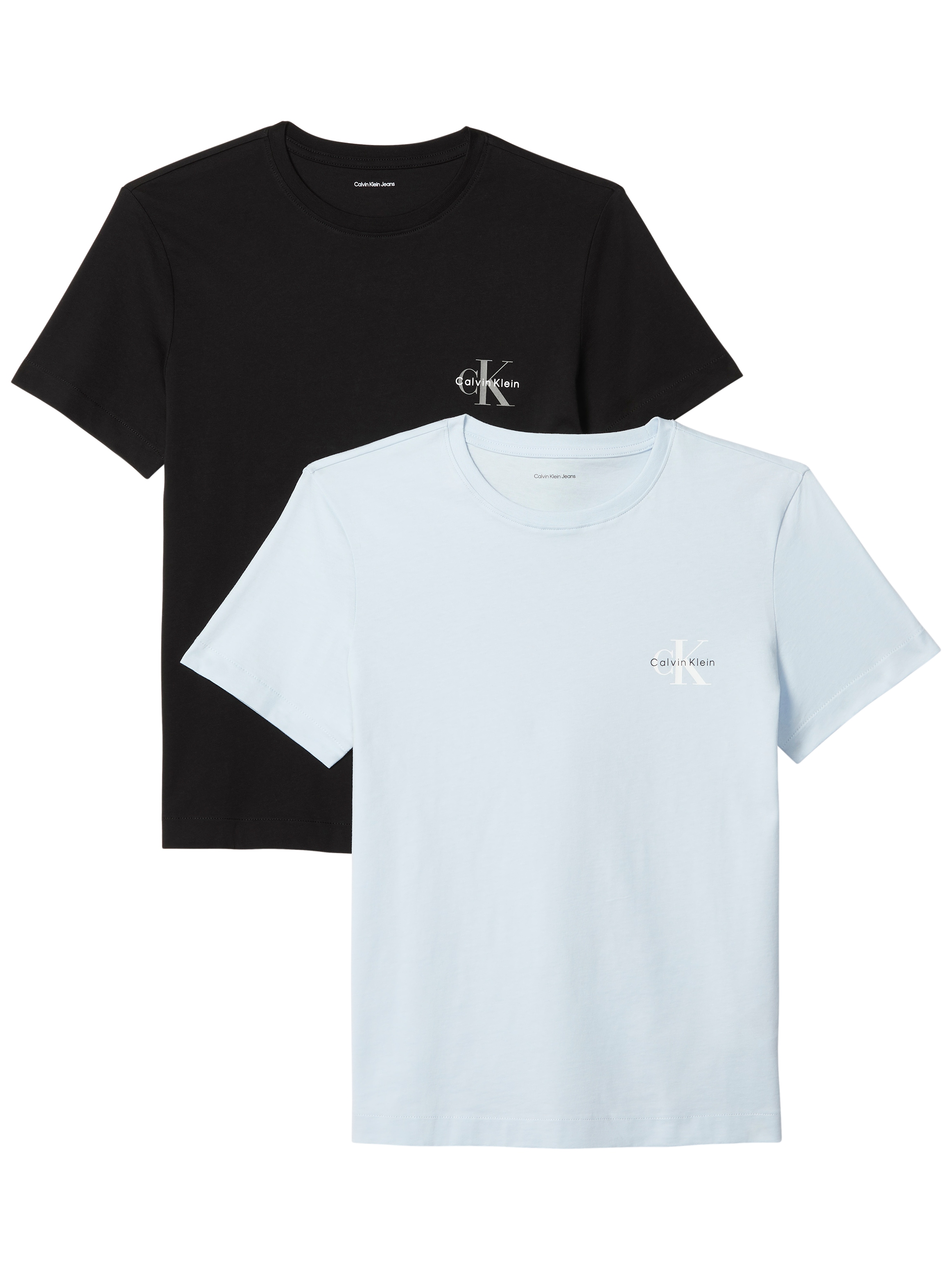 Calvin Klein Jeans T-Shirt "A- Logo CN 2 Pack Tee" Packung, 2er-Pack, 2 tlg günstig online kaufen