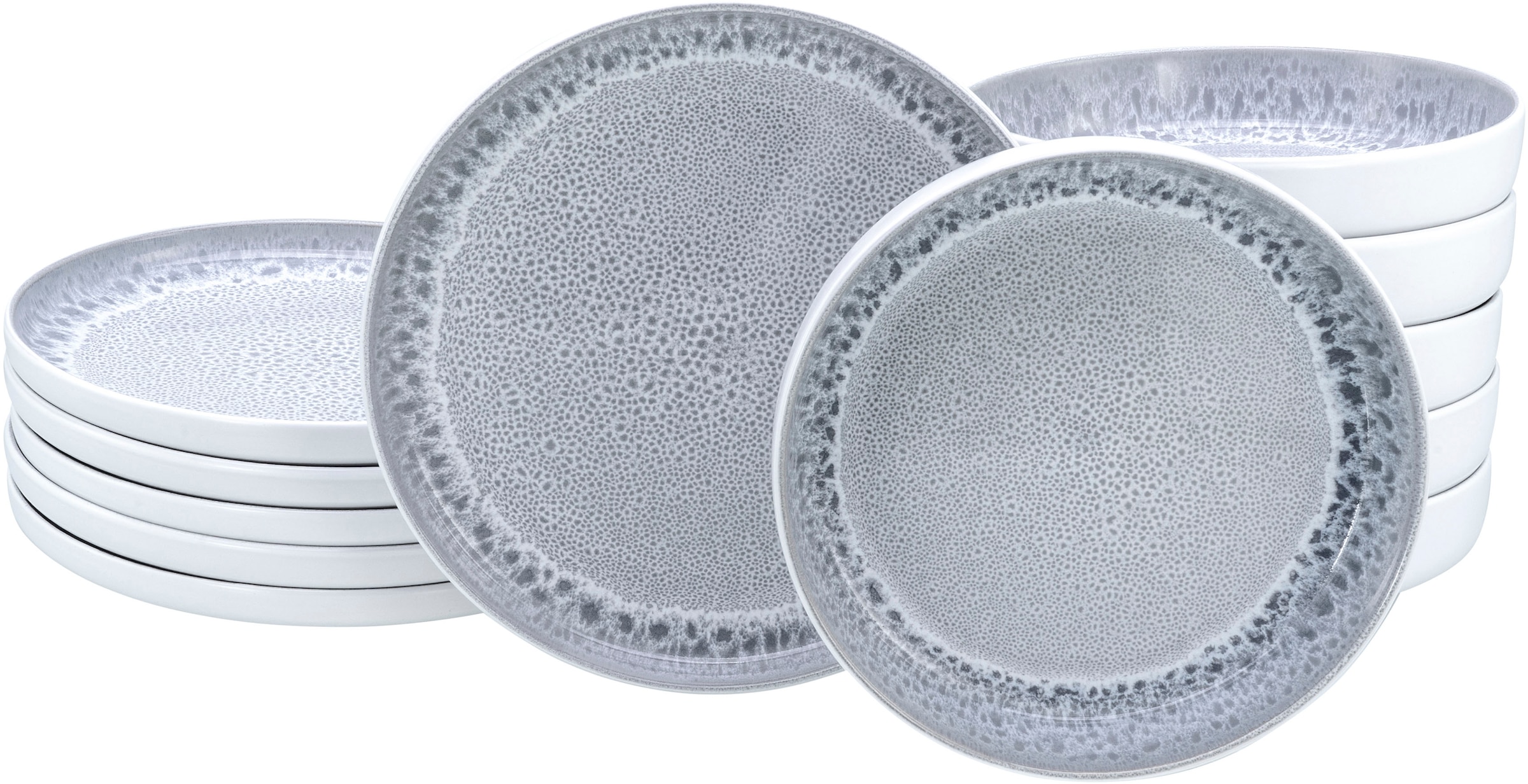 OTTO home Tafelservice "Teller Set, modernes Geschirr-Set, Service Lykk" ho günstig online kaufen