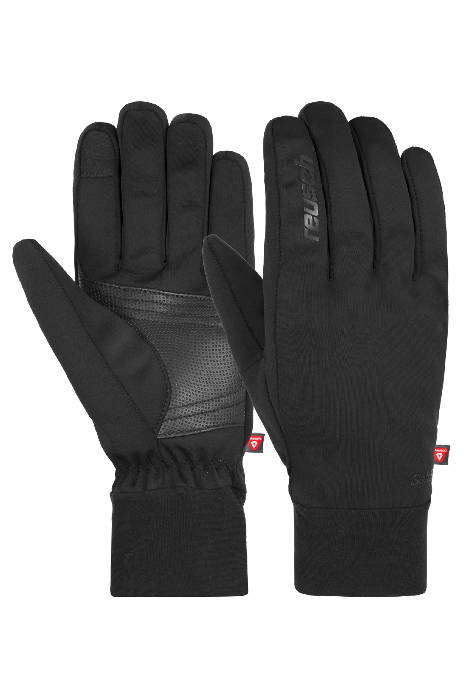 Reusch Skihandschuhe "Fingerhandschuh Walk TOUCHTEC warm, winddicht und atmungsaktiv" mit enganliegender Passform