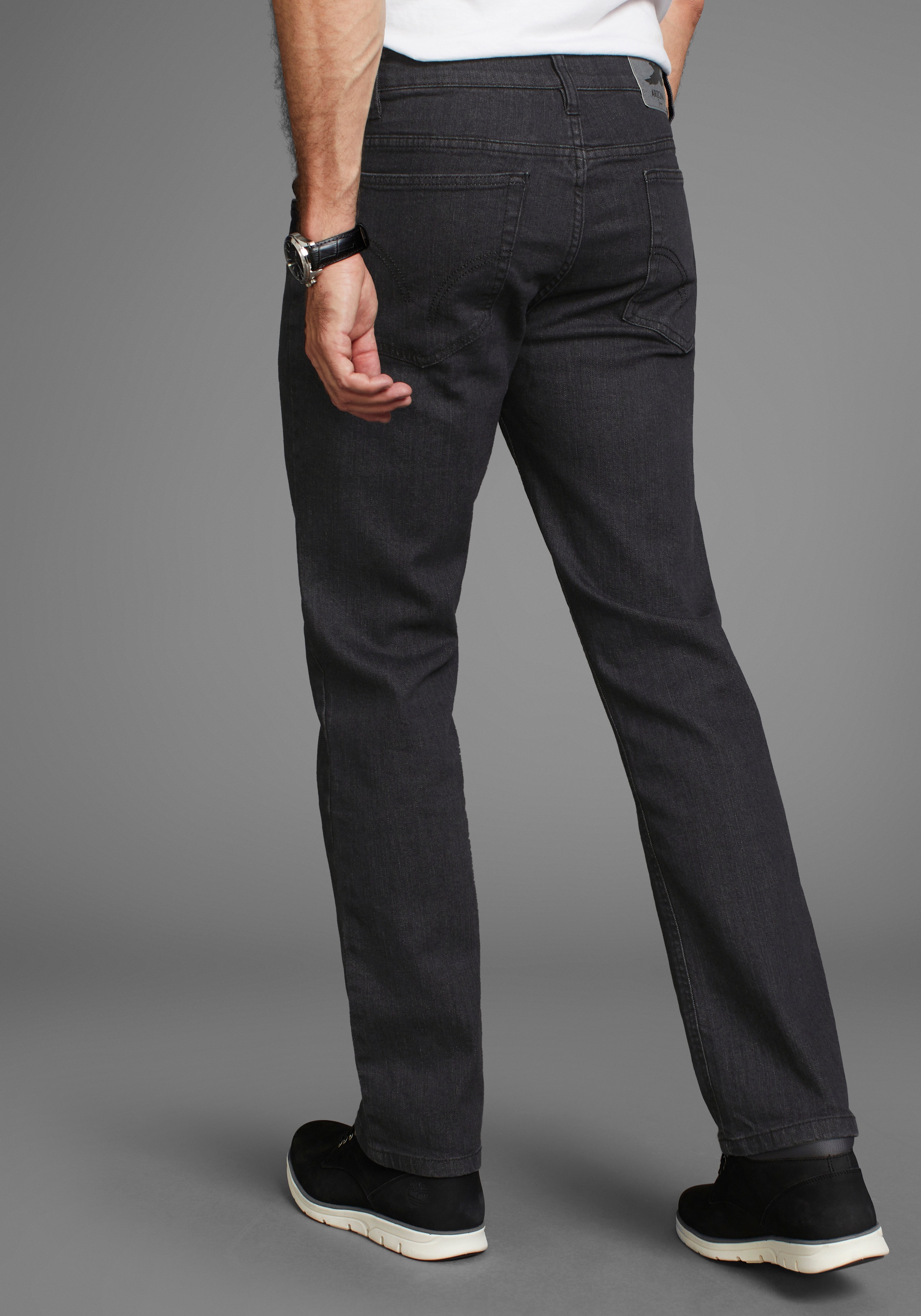 Thumbnail - Arizona Stretch-Jeans gerade geschnittenes Bein, niedrige Leibhöhe