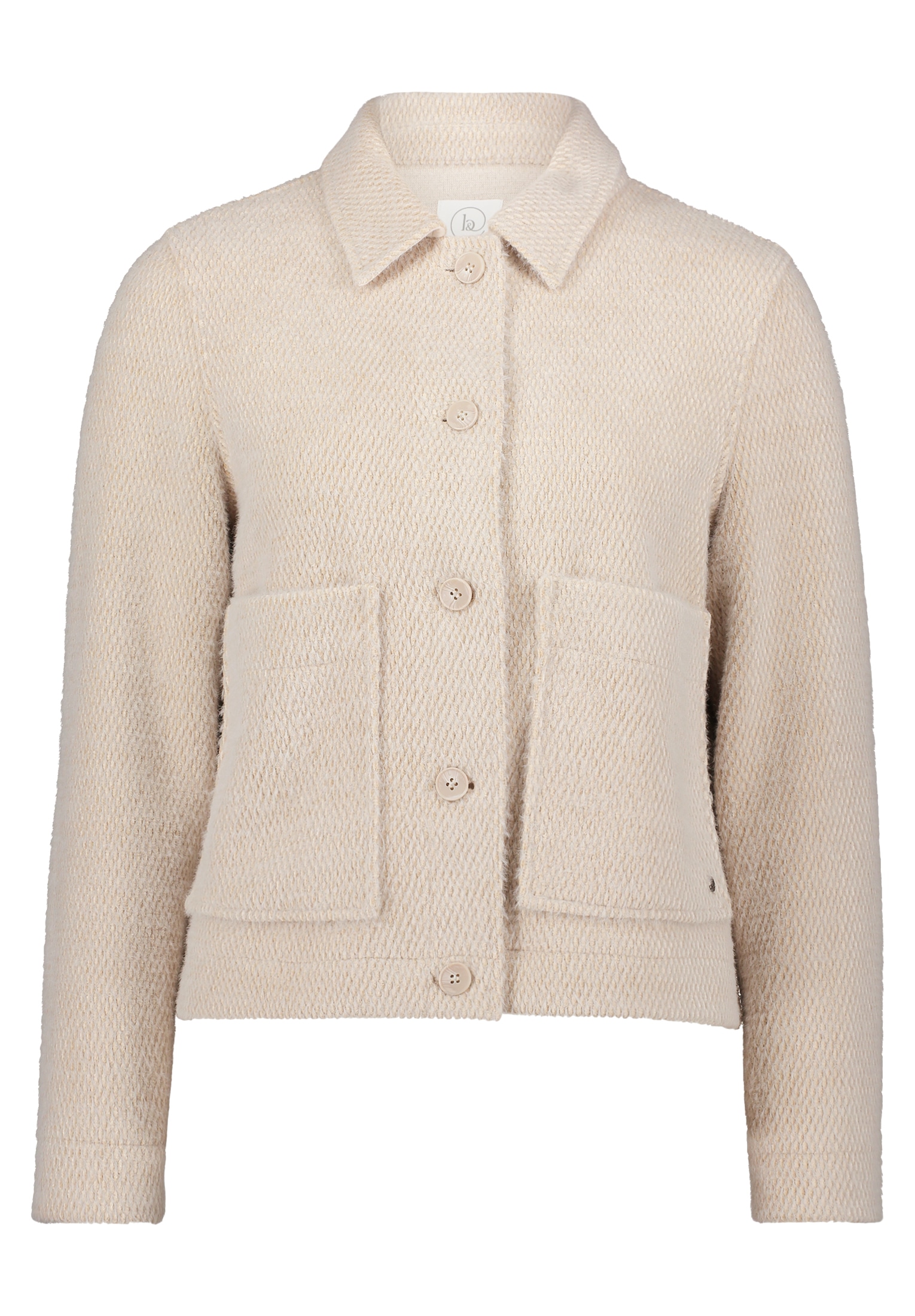 Betty&Co Canvasjacke »Betty & Co Damen Casual-Jacke mit Kragen«