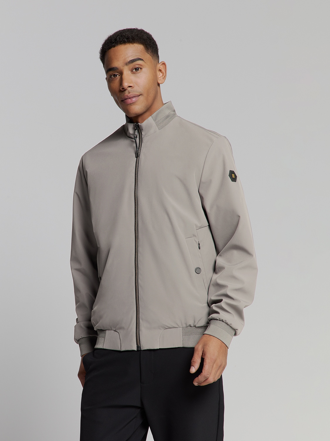NO EXCESS Kurzjacke »No Excess Jacke Short Fit Jacket Short Fit Clean Soft«
