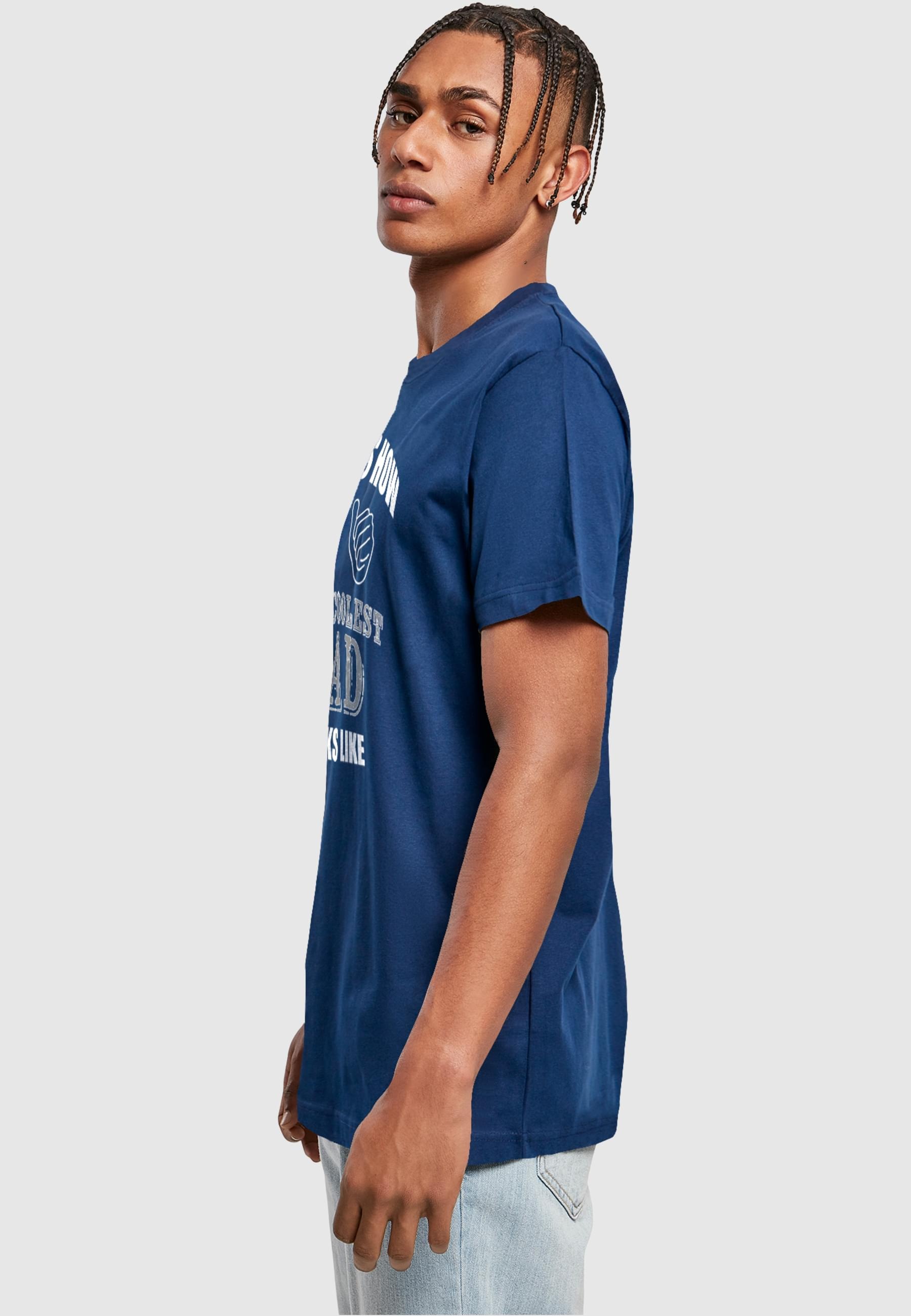 Merchcode T-Shirt »Merchcode Herren Coolest Dad T-Shirt Round Neck«, (1 tlg.)