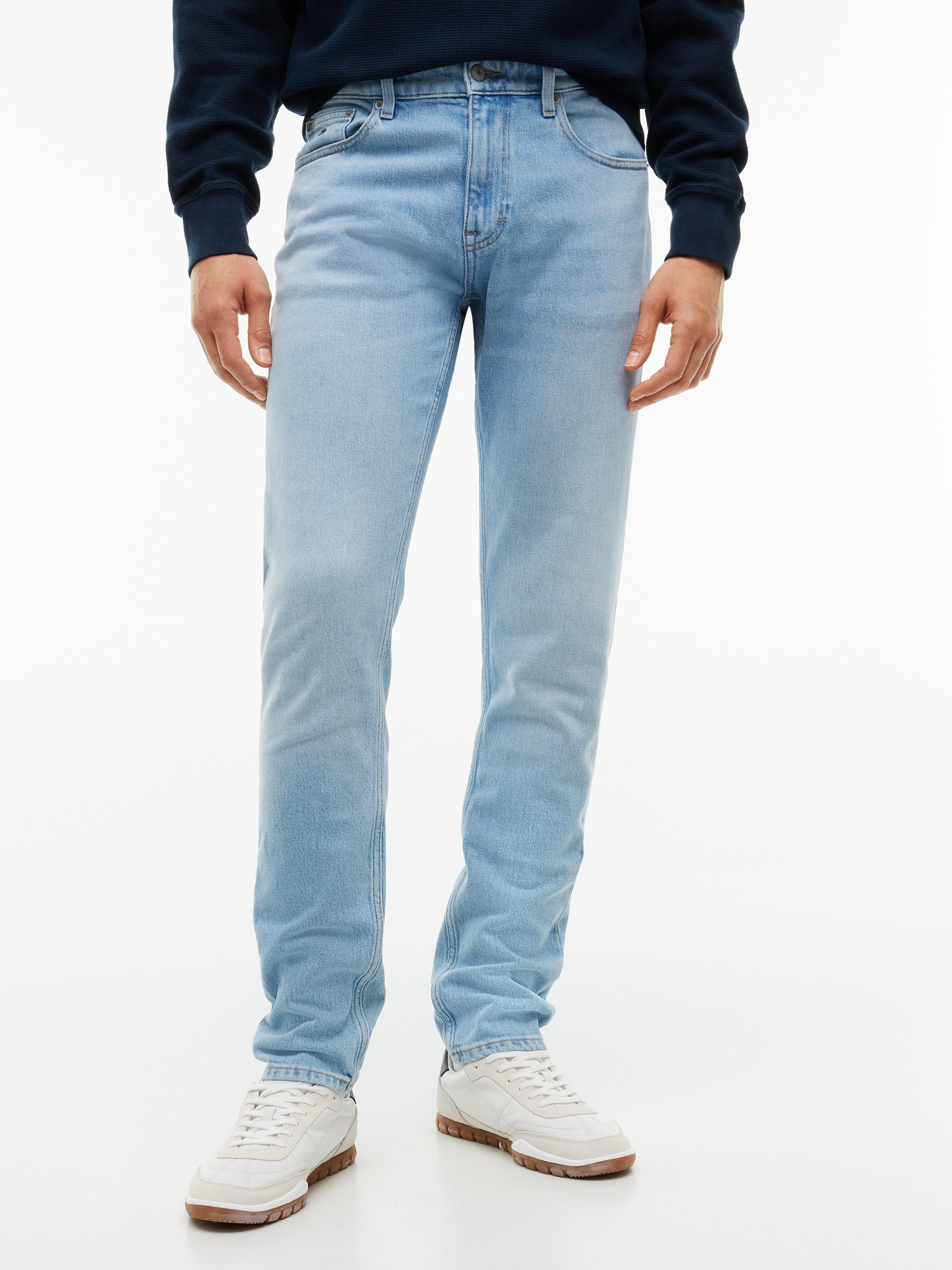 Tommy Jeans Straight-Jeans "AUSTIN SLIM TAPERED" Slim fit mit Taschen