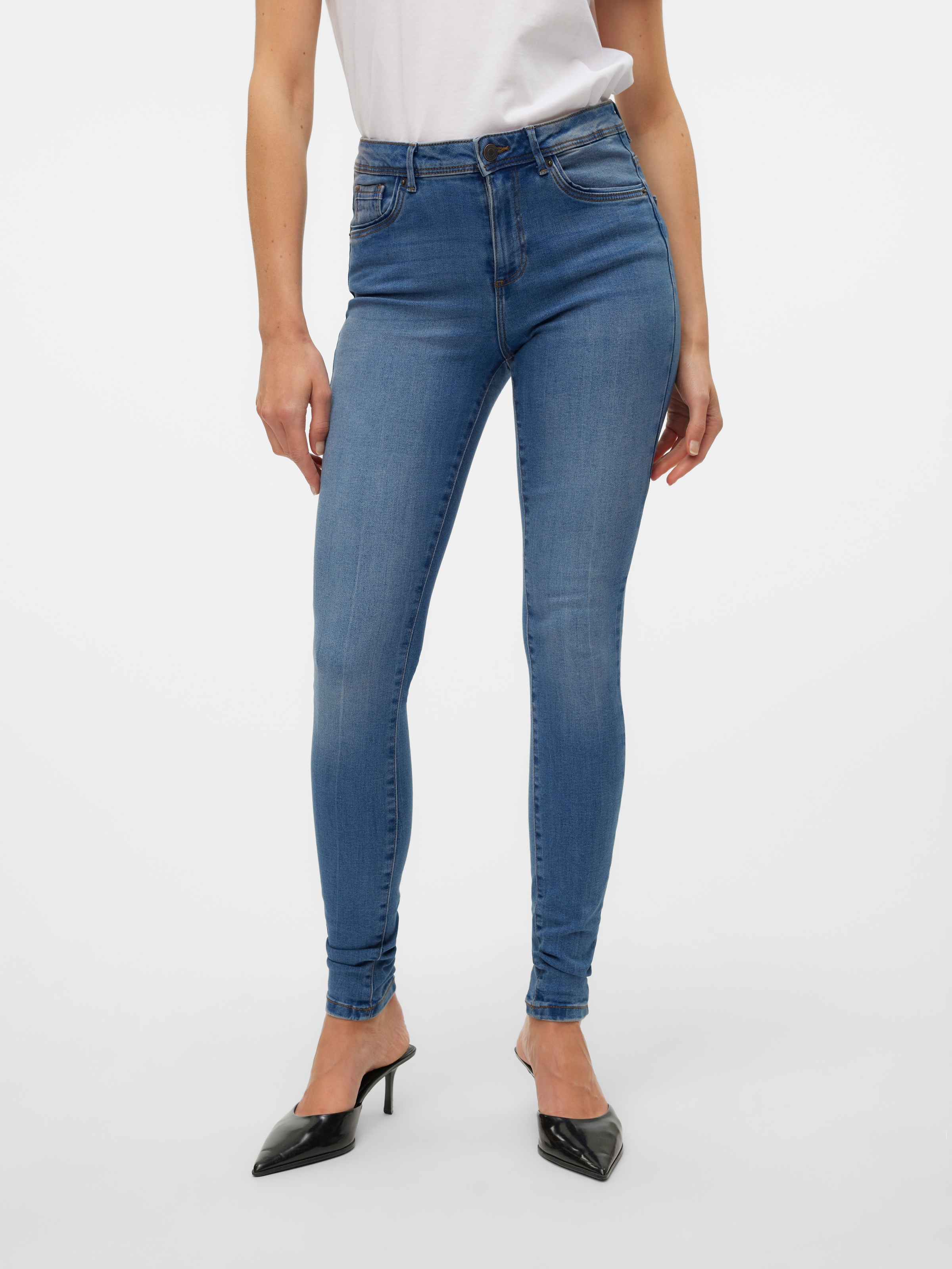 Vero Moda Skinny-fit-Jeans »VMTATIANA MR S PIPING JEANS«