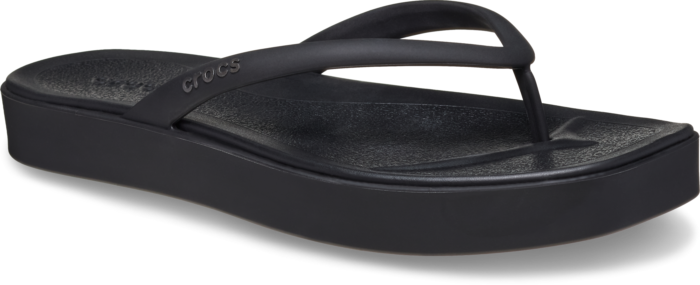 Crocs Zehentrenner "Miami Flatform Flip" Strandschuh, Sommerschuh, Urlaubsschuh mit Zehensteg