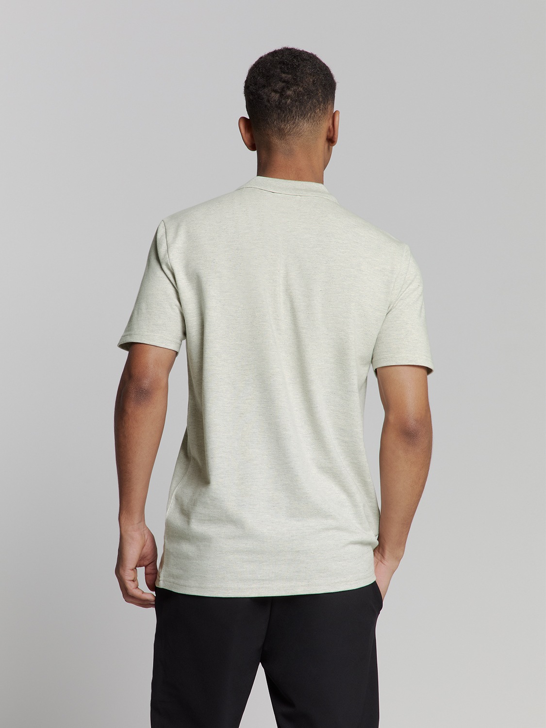 NO EXCESS Poloshirt »No Excess Poloshirt Polo Melange«