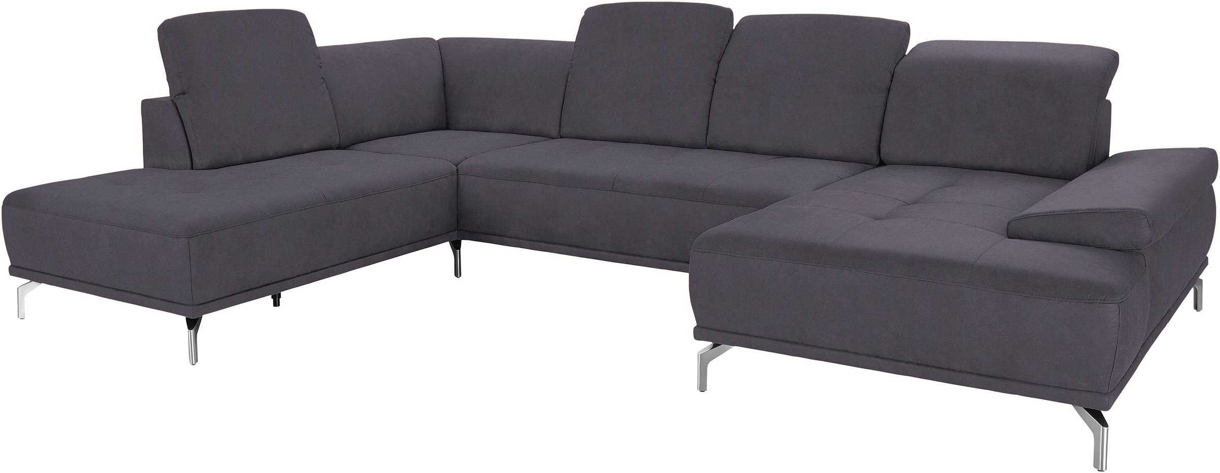 Home affaire Wohnlandschaft "Caluna" Inkl.Sitztiefenverstellung, wahlweise günstig online kaufen