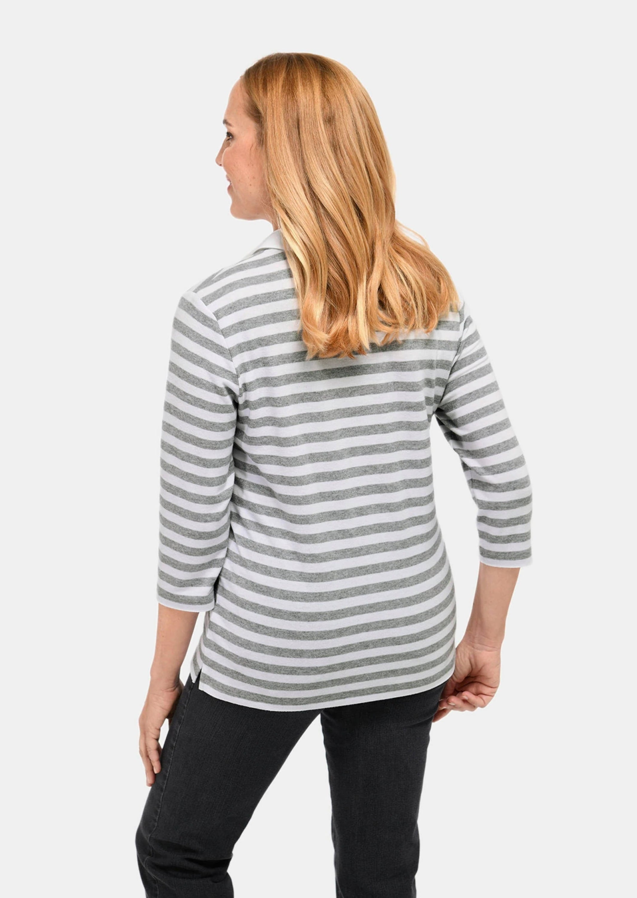 GOLDNER Poloshirt »Hochwertiges Langarmshirt mit Polokragen«