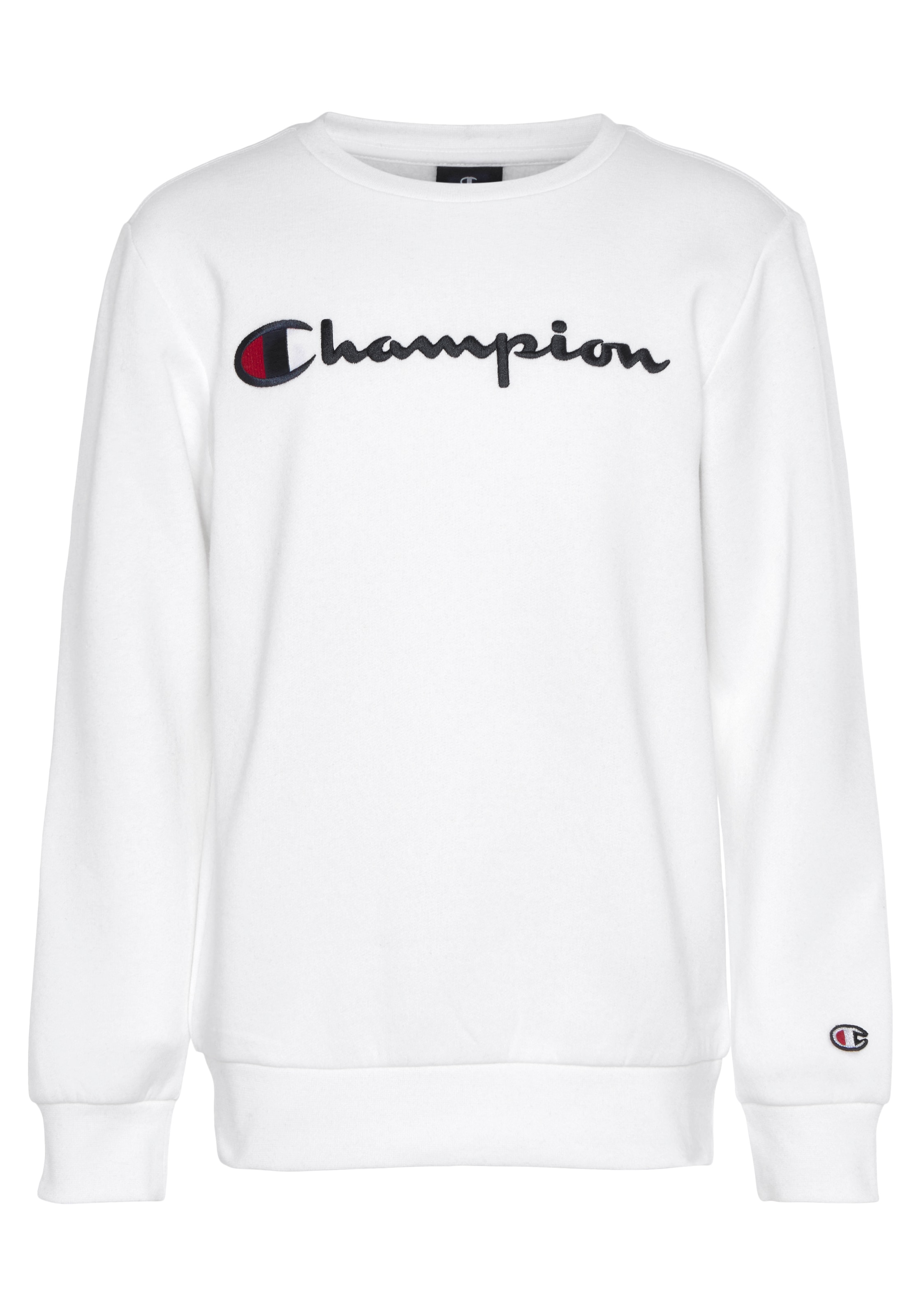Champion Sweatshirt »Classic Crewneck Sweatshirt large Logo - für Kinder«  online kaufen | BAUR | Sweatshirts