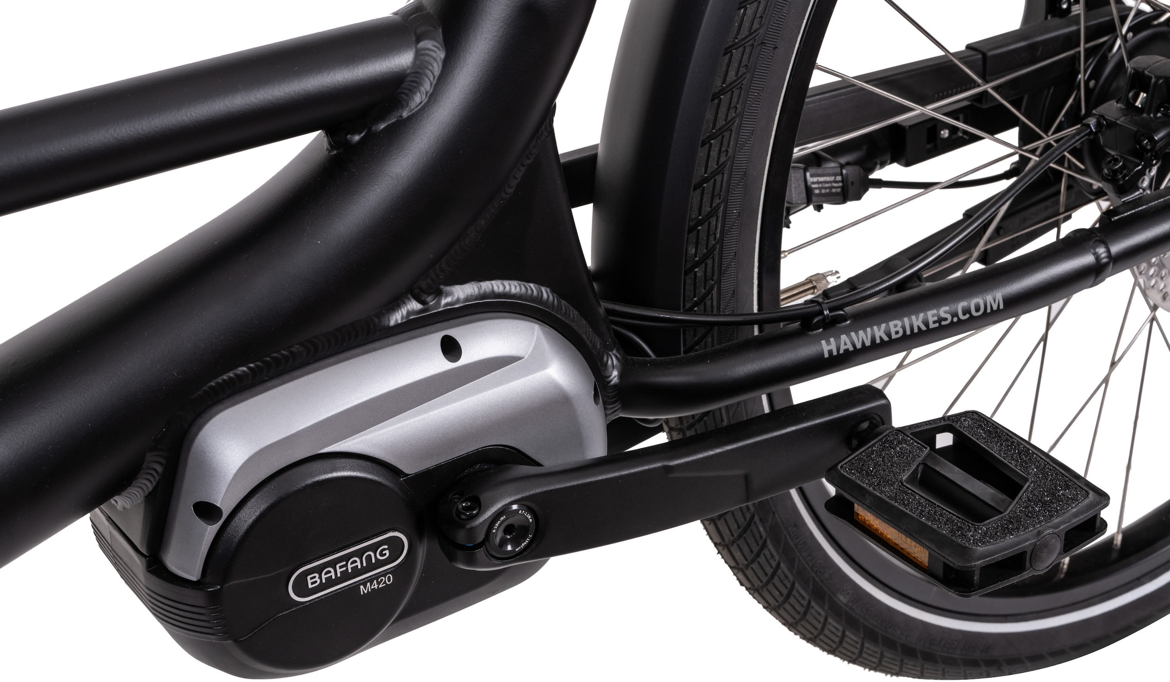 HAWK Bikes E-Bike »E-Cargo 2.2«, 8 Gang, Shimano, Pedelec, Elektrofahrrad für Damen u. Herren, Lastenrad